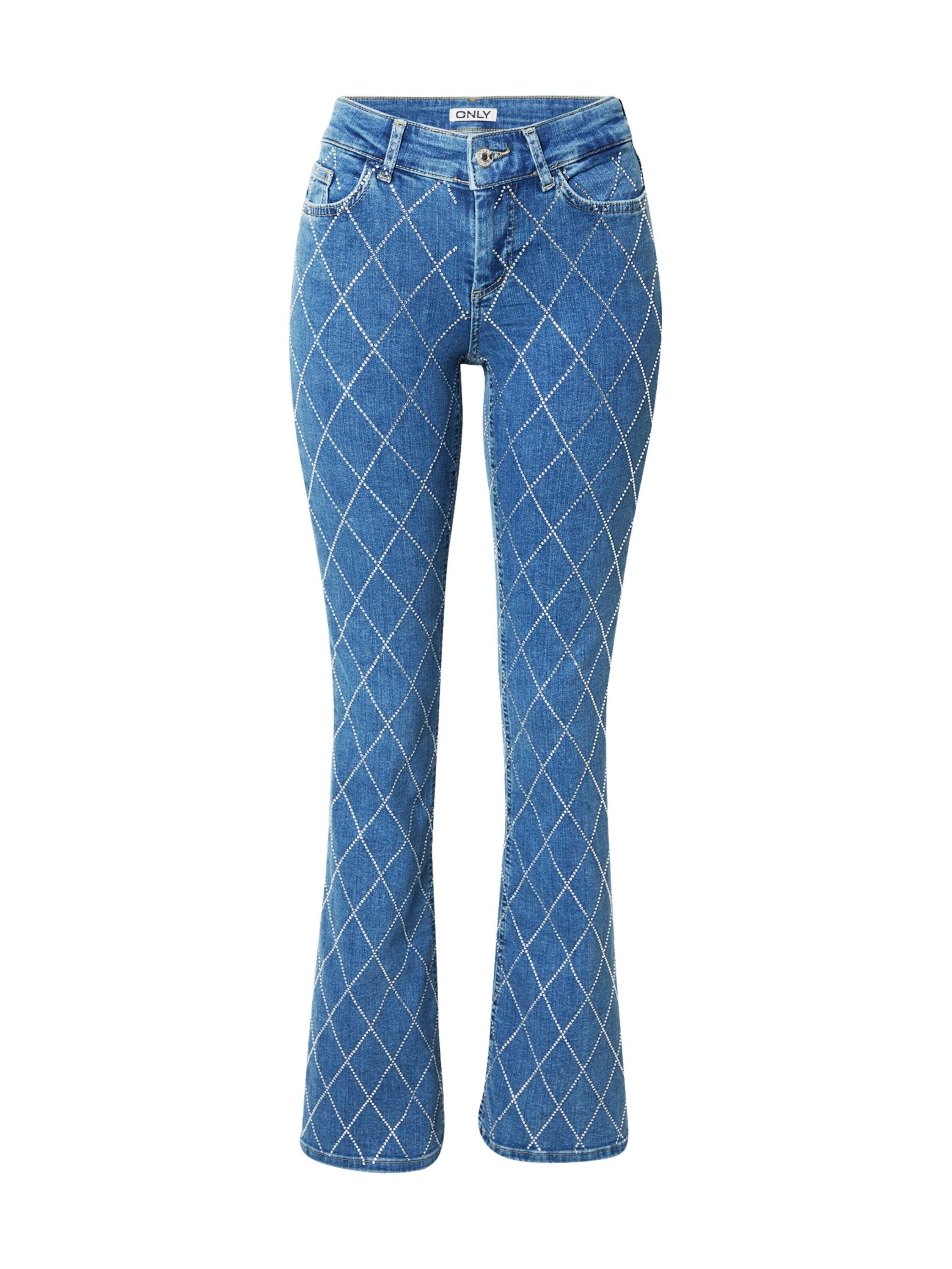 ONLY Schlagjeans ONLBLUSH (1-tlg) Ziersteine