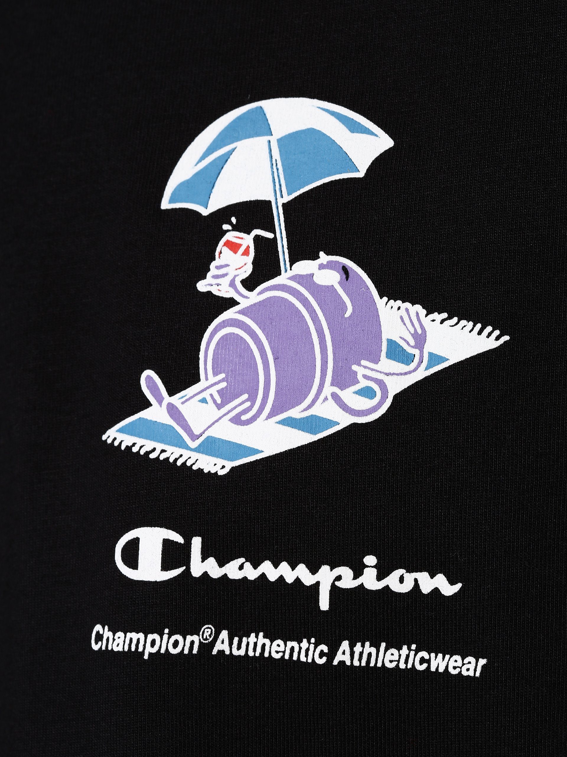 Champion T-Shirt schwarz