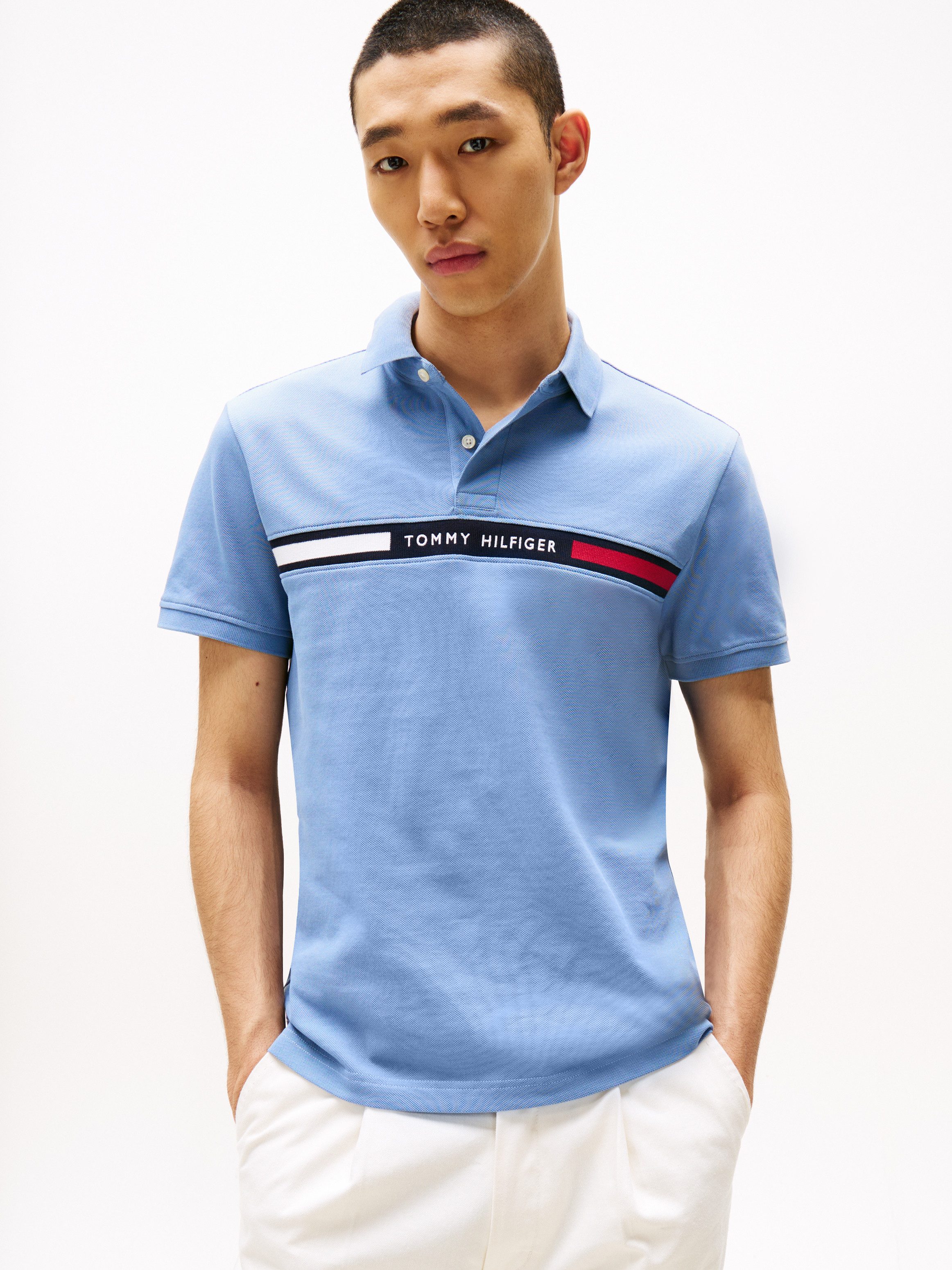 Tommy Hilfiger Poloshirt HILFIGER CHEST INSERT günstig online kaufen