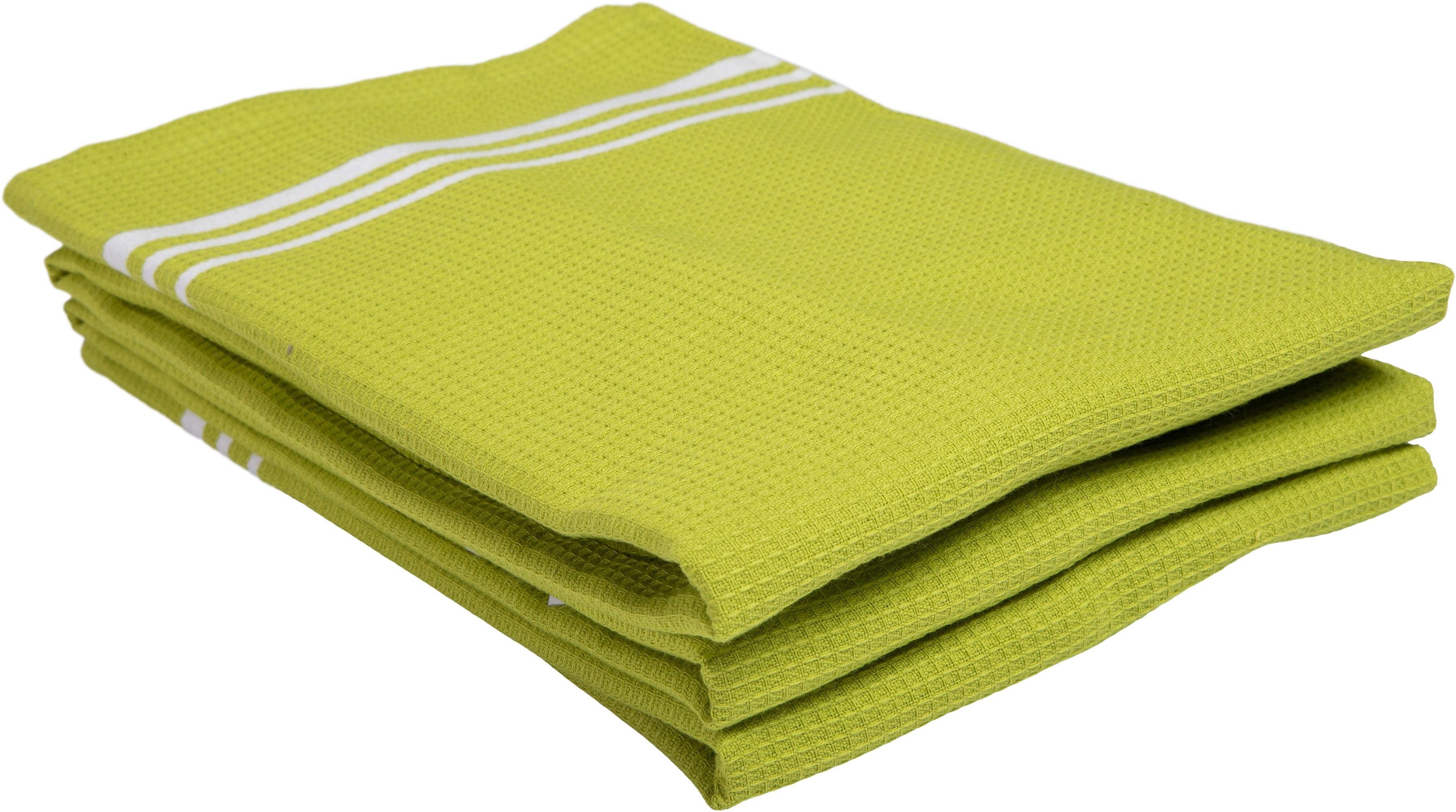 stuco Geschirrtuch Waffel, farbig, (Set, 3-tlg) günstig online kaufen