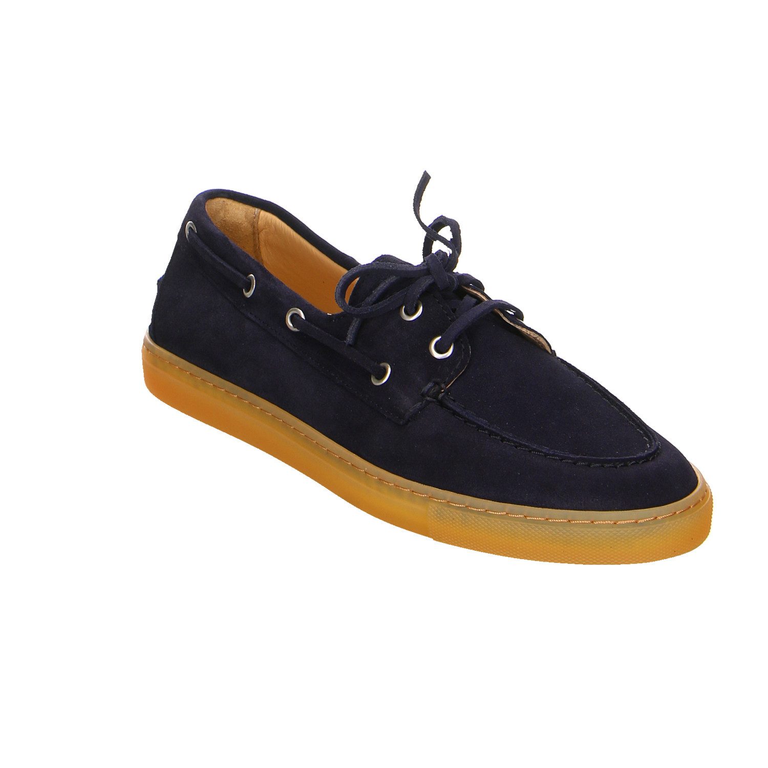 Copenhagen Studios Copenhagen Cph160 Suede Navy Velour Mokassine blau Slipper