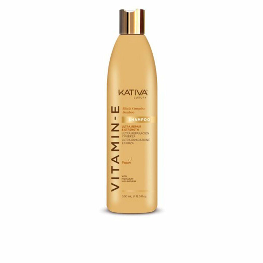 Kativa Haarshampoo Vitamina e Biotina y Bamboo Shampoo 550ml