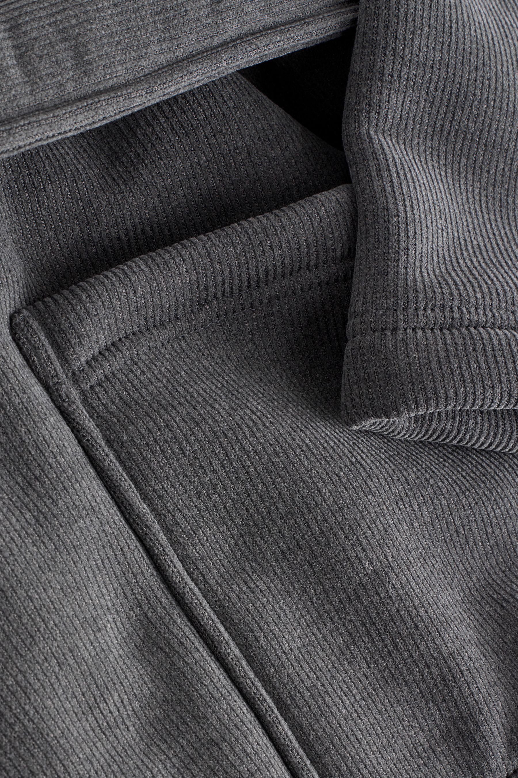 Next Herrenbademantel Strukturierter Morgenmantel, Polyester (recycelt)