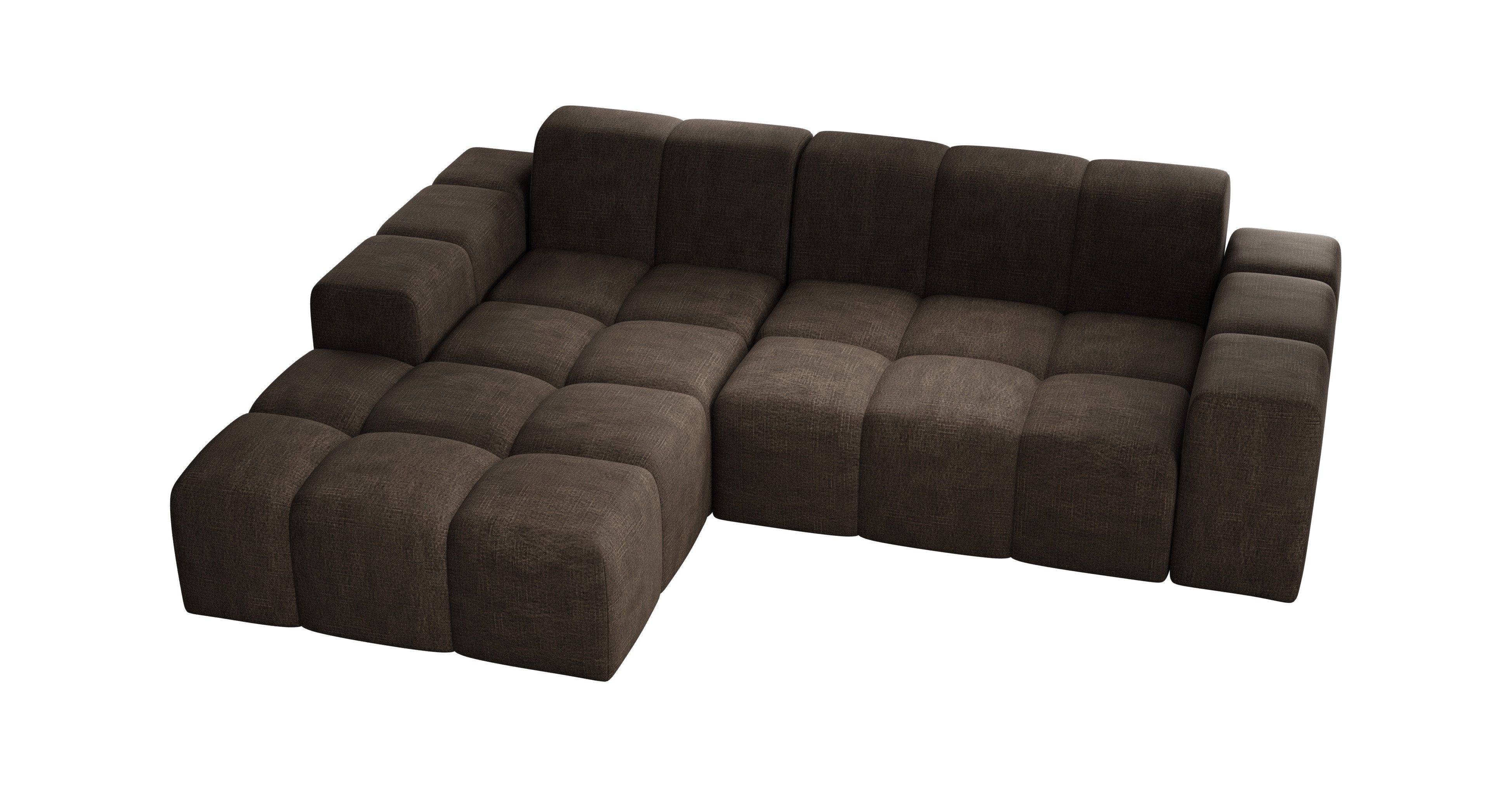 PROMETO Möbel Ecksofa Sofa ohne Schlaffuktion, günstig online kaufen