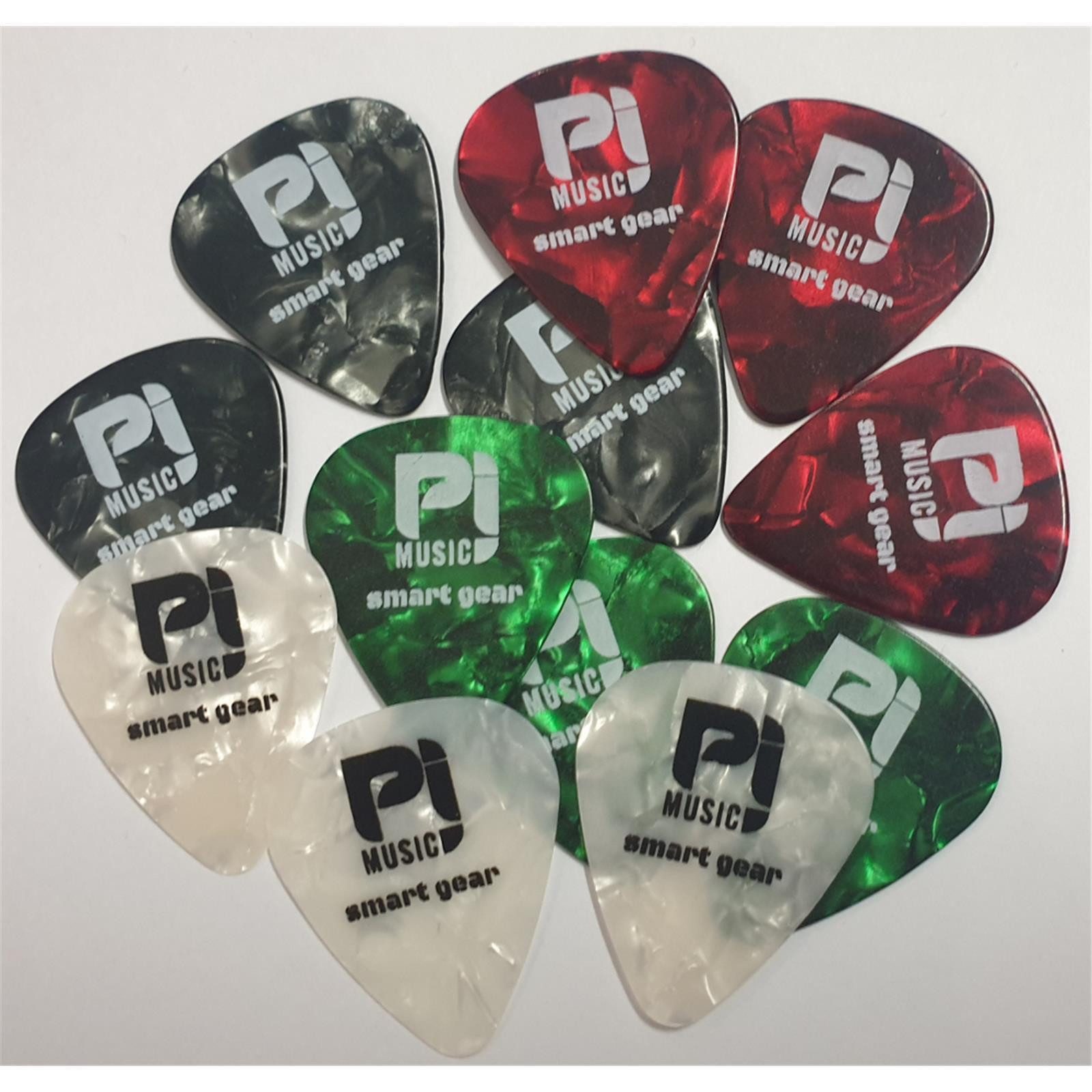 Plektrum Celluloid Gitarren Plektrum Set - Mixed