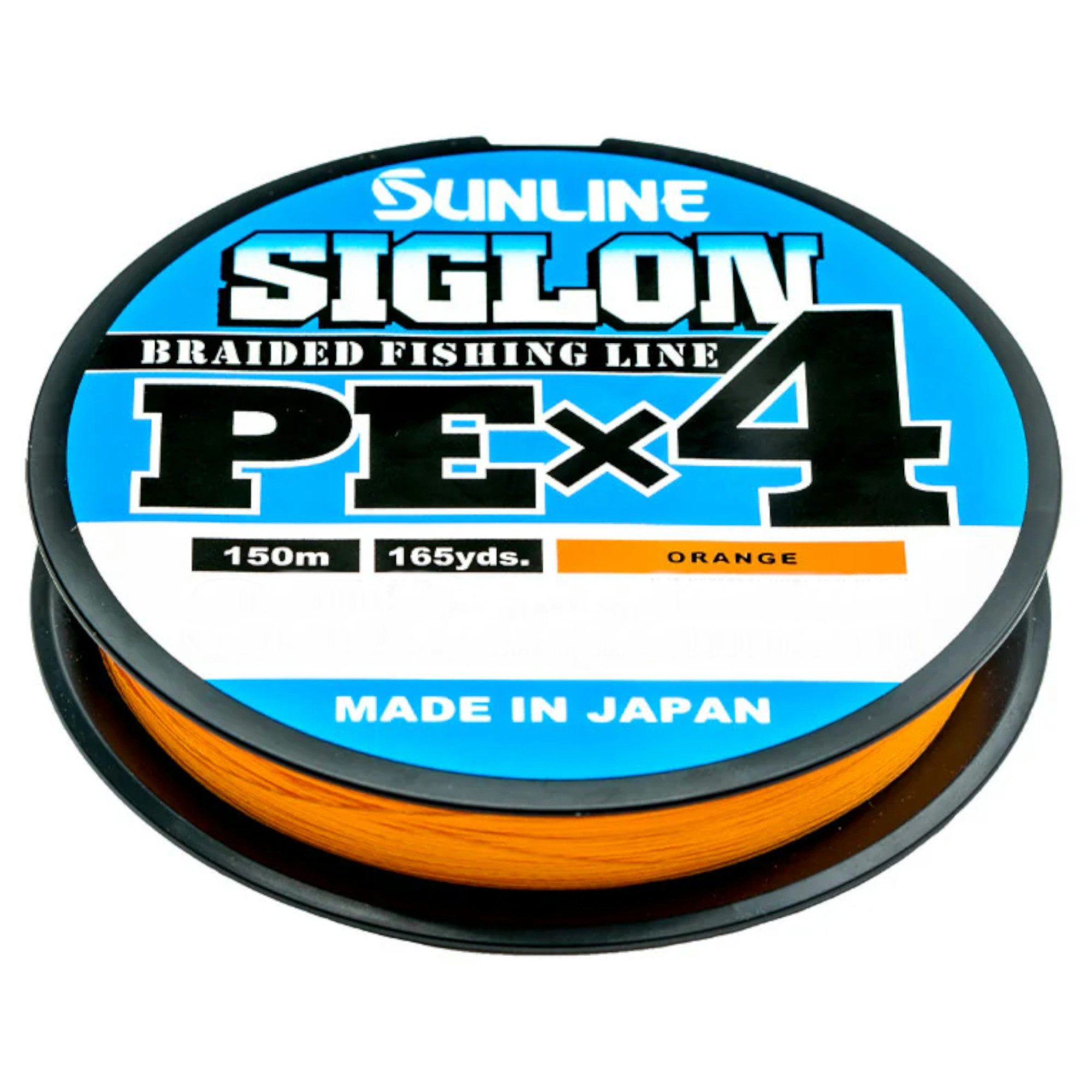 Sunline Angelschnur Siglon Pe X4 Orange 3 Lb/ 1,4 Kg, (150-St)