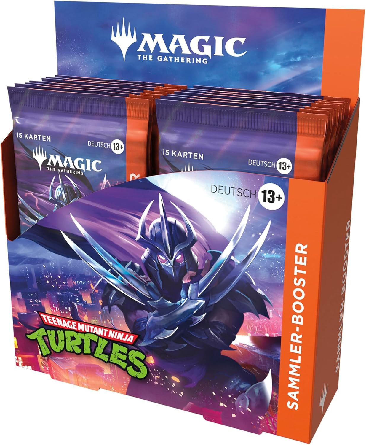 Magic the Gathering Sammelkarte Teenage Mutant Ninja Turtles Sammler Booster Display Deutsch, Enthält 12 Sammler Booster Packs