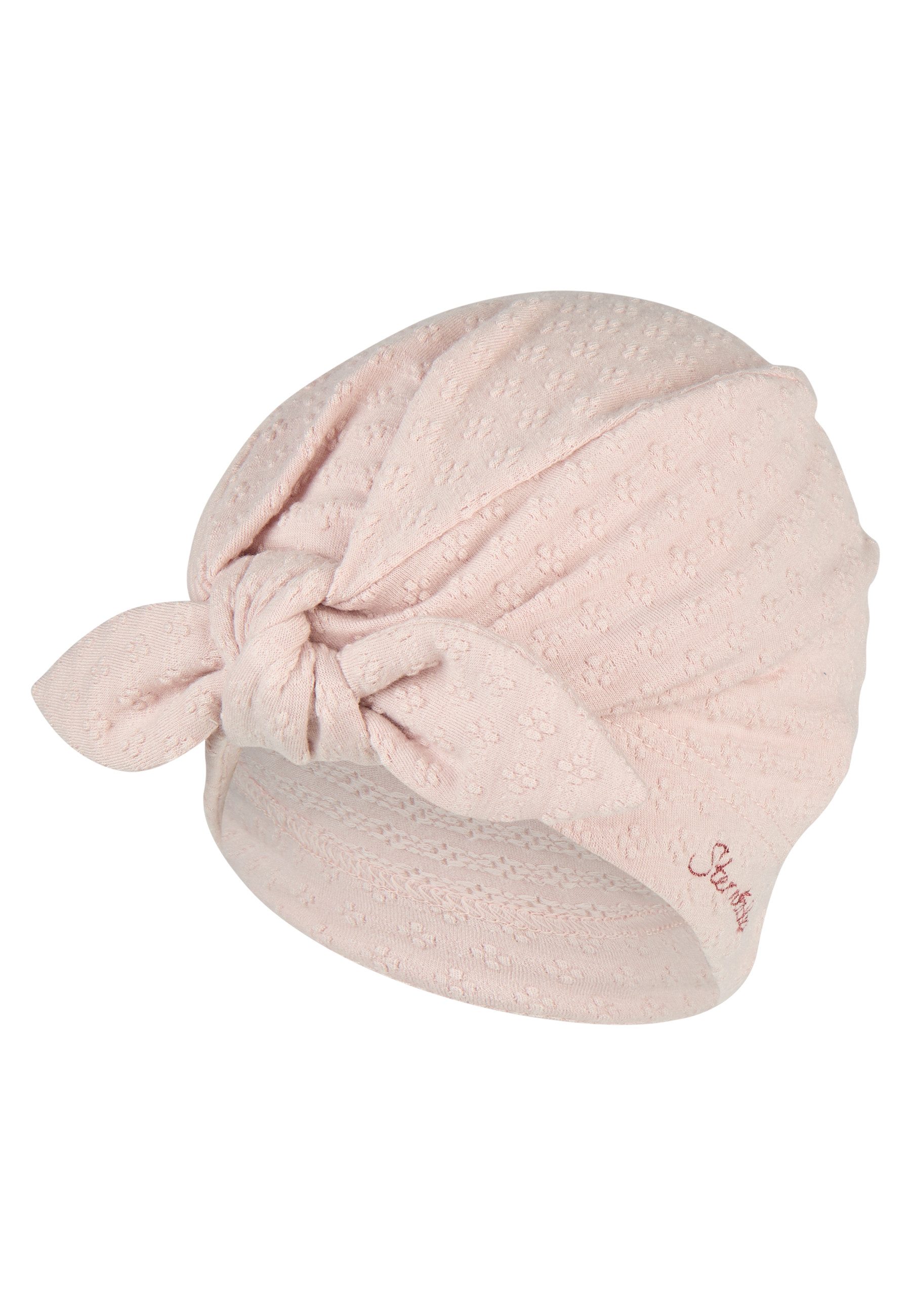 Sterntaler® Beanie 50+ Knotenmütze Struktur (1-St) Knotenmütze aus strukturiertem Mischgewebe