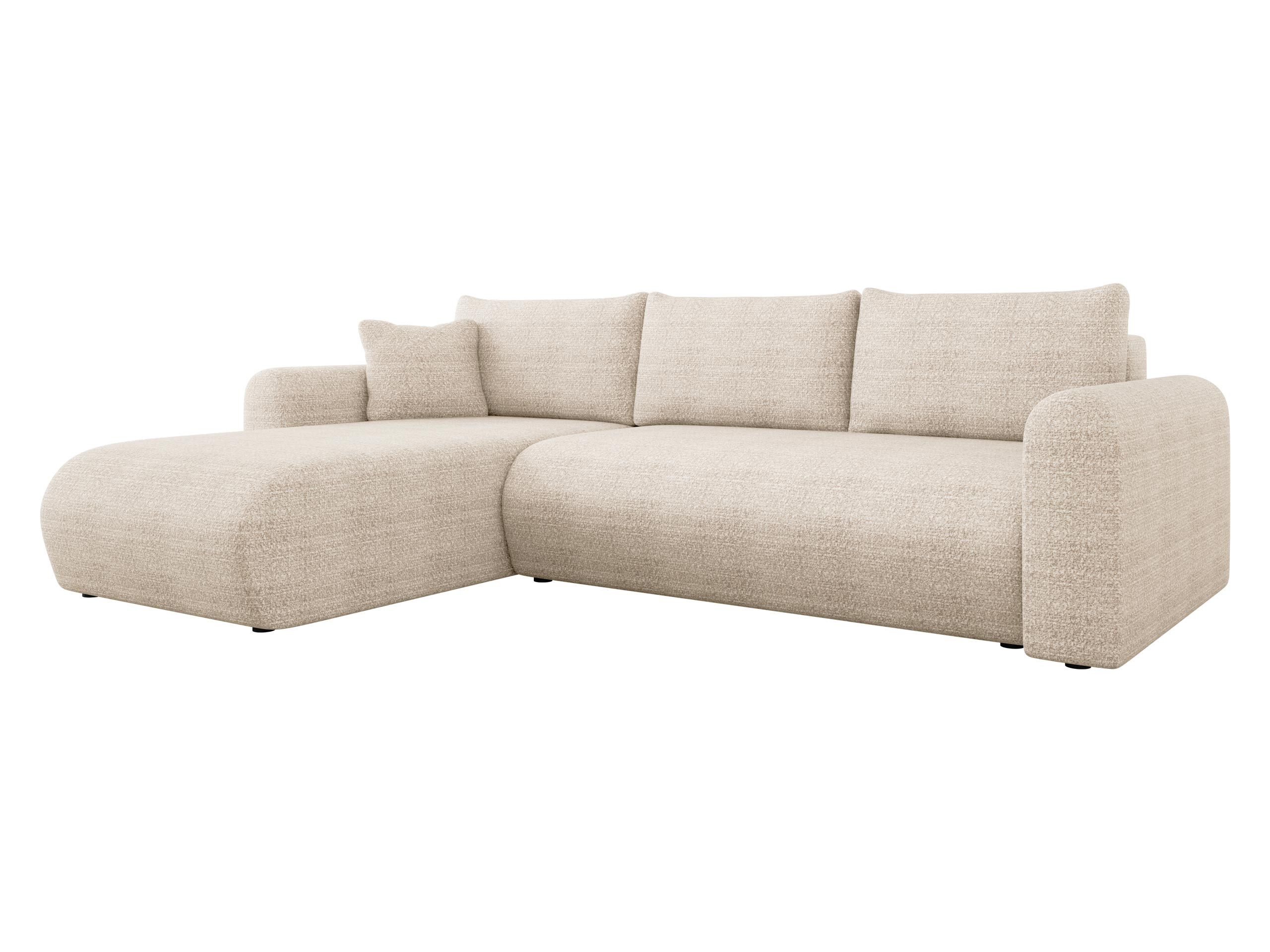 MIRJAN24 Ecksofa Eliwo, mit Schlaffunktion und Bettkasten, 252x158x80 cm, R günstig online kaufen