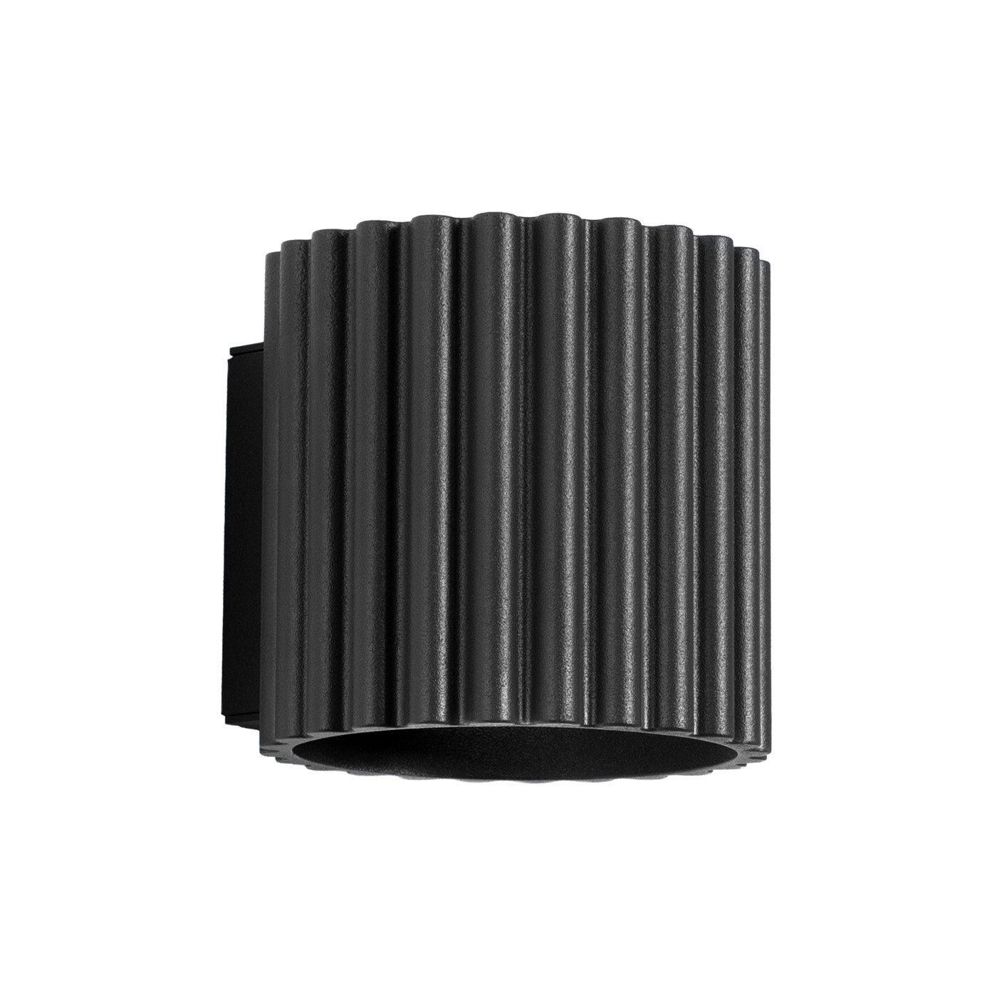 SOLLUX lighting Wandleuchte Wandleuchte Aura Schwarz G9, Nicht enthalten