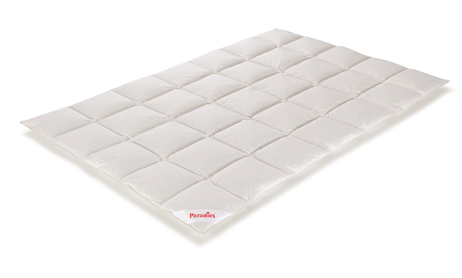Paradies Microfaserbettdecke Paradies Ganzjahresbett GIONA 90 BL 155x220 cm weiß Bettdecke