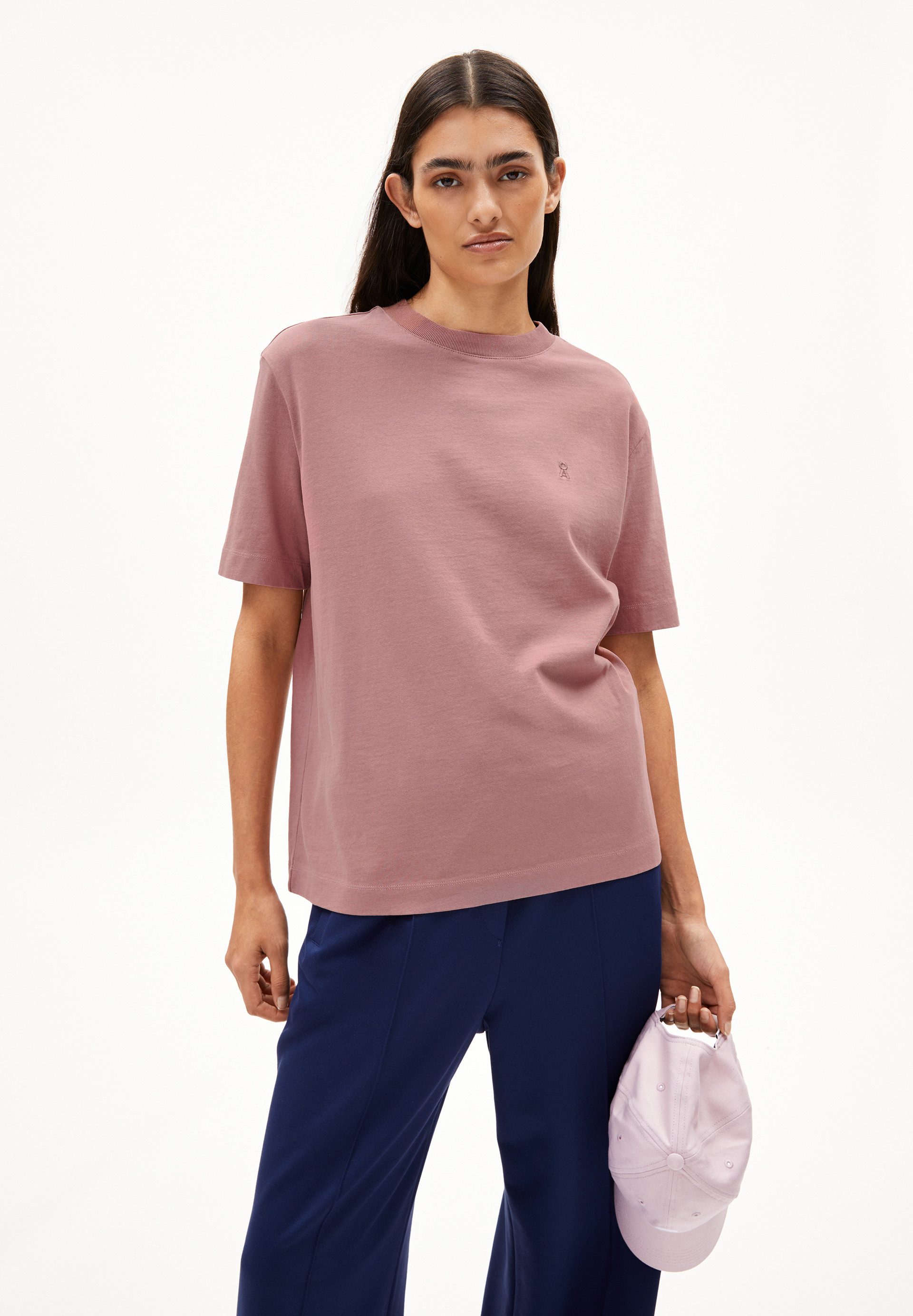 Armedangels T-Shirt TARJAA (Loose Fit) Rundhalsausschnitt günstig online kaufen