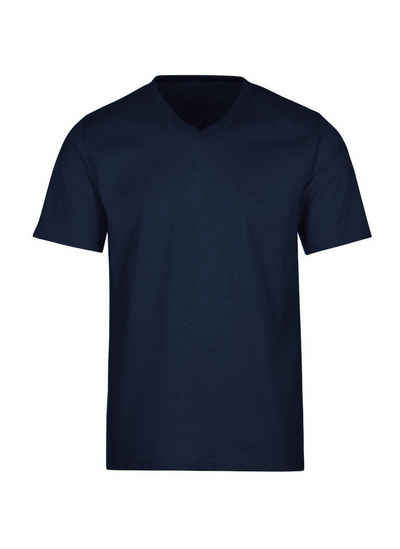 Trigema T-Shirt TRIGEMA V-Shirt DELUXE Baumwolle (1-tlg)