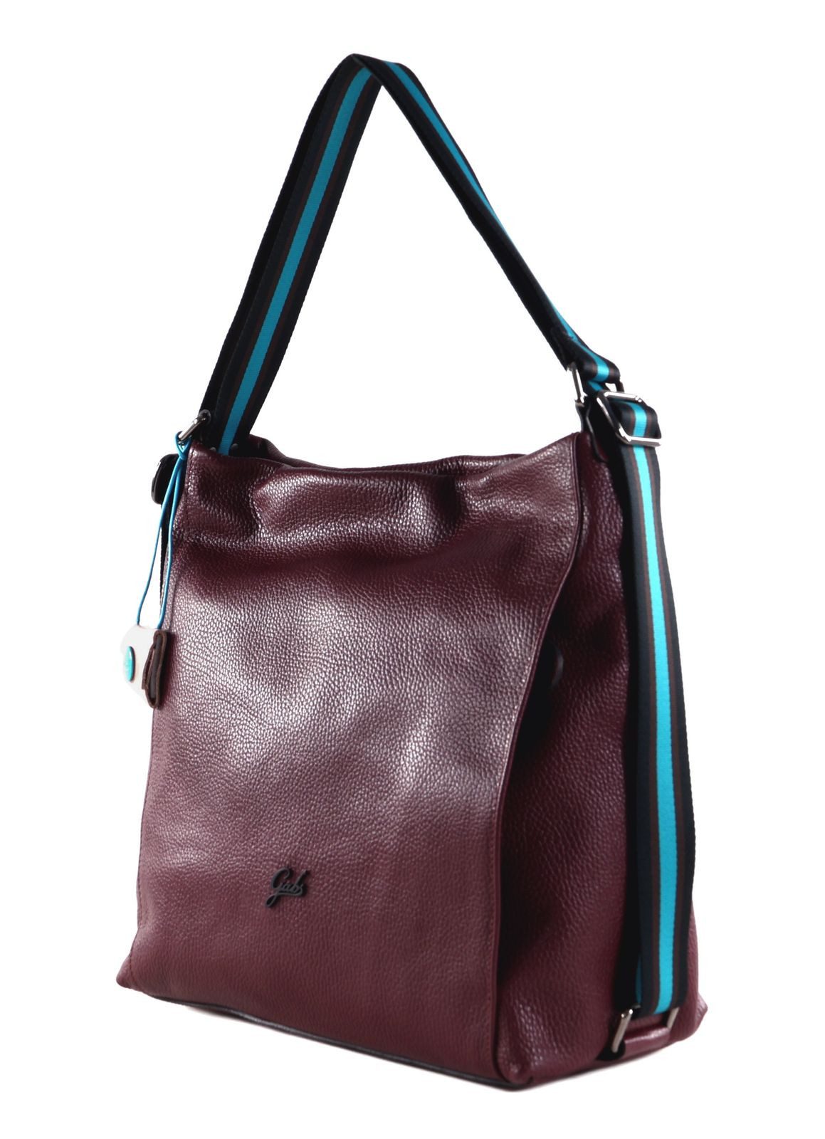 Gabs Schultertasche TG Bull Black Shoulder Bag (Set, 2-tlg), aus echtem Kalbsleder