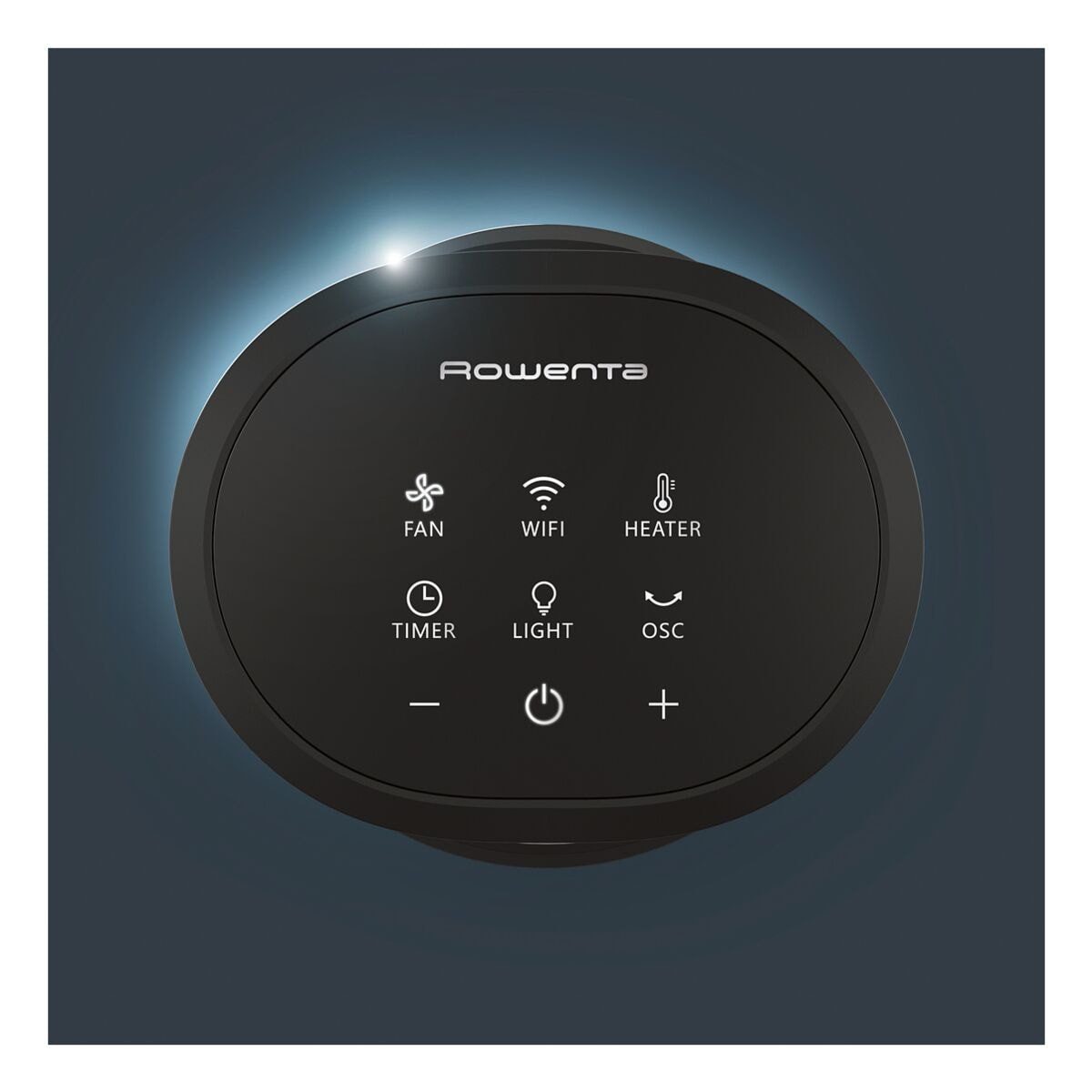 Rowenta Heizlüfter Eclipse 3-in-1 Connect QU5072, für Räume bis 50 m², 2000 W