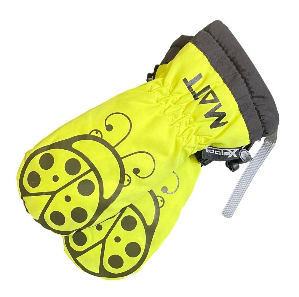 MATT Lederhandschuhe Matt Fäustlinge Tootex Marienkäfer
