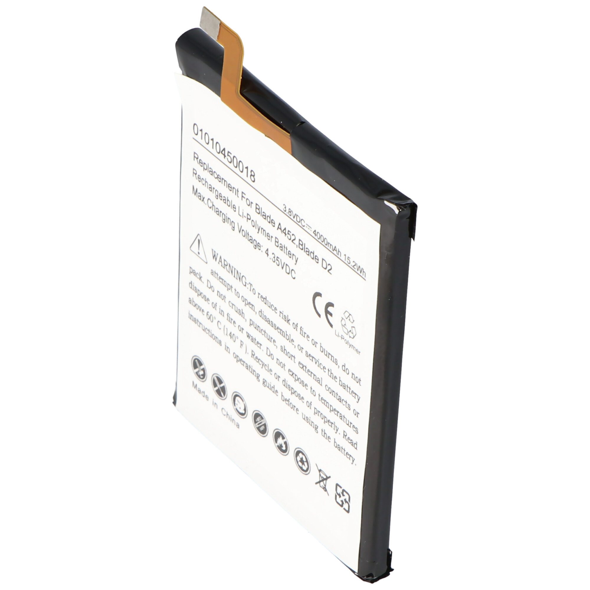 Akku passend für den ZTE Blade A452 Akku 515978, E169-515978 Akku