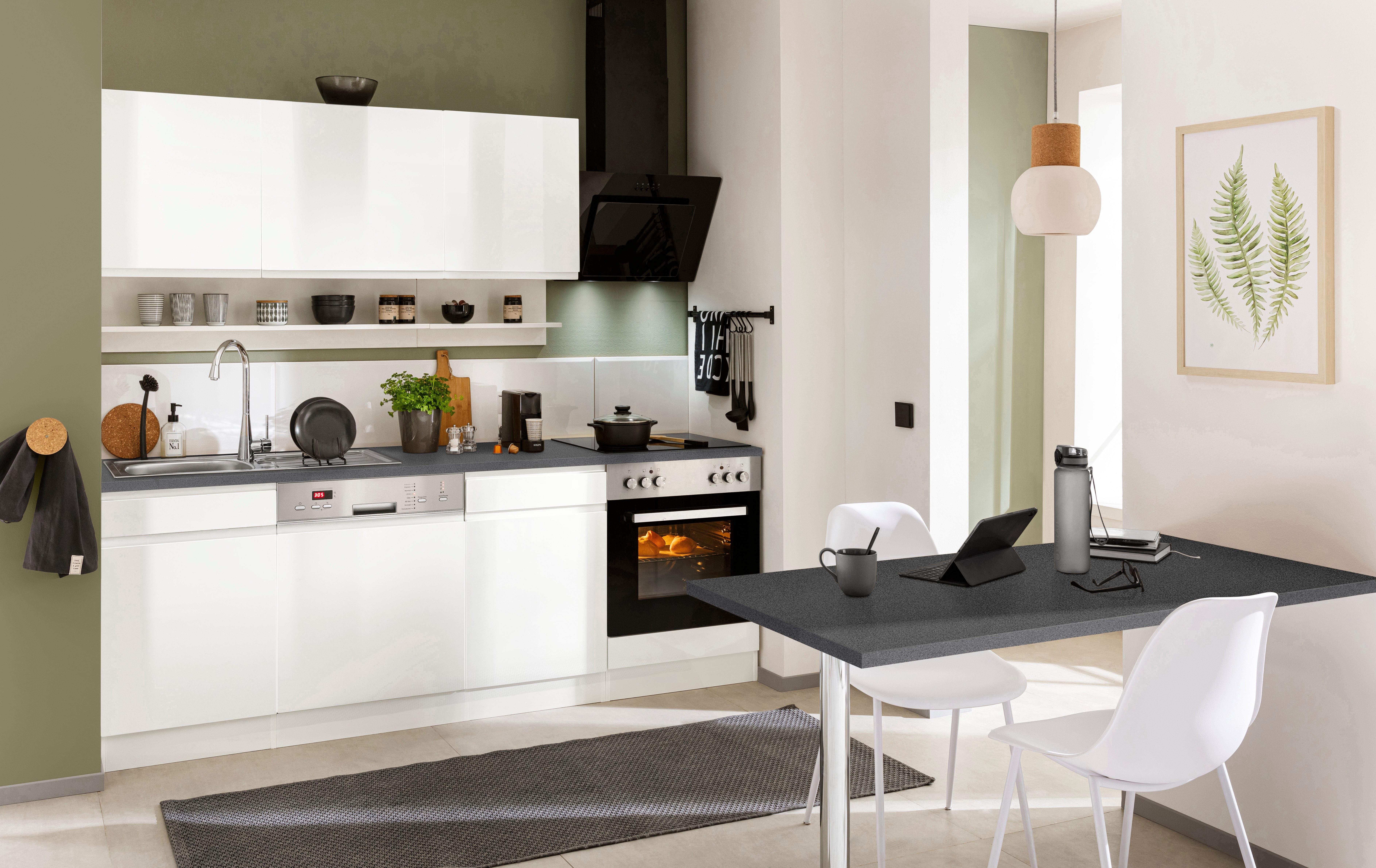 KOCHSTATION Küchenzeile KS-Virginia, Breite 220 cm, wahlweise mit oder ohne günstig online kaufen