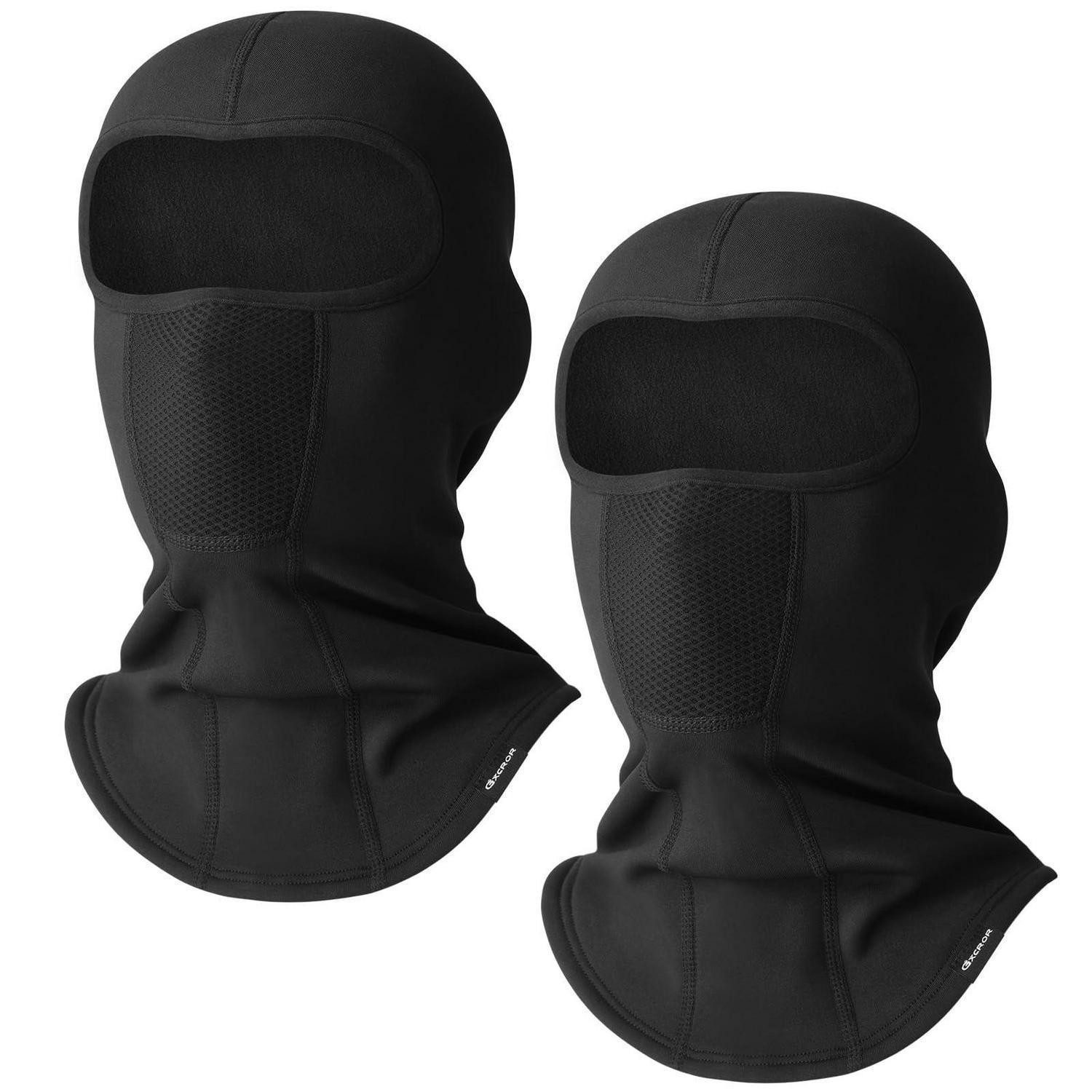 LuxusKollektion Sturmhaube Sturmhaube Skimaske Balaclava Fahrradmütze Herren Damen Dick*2