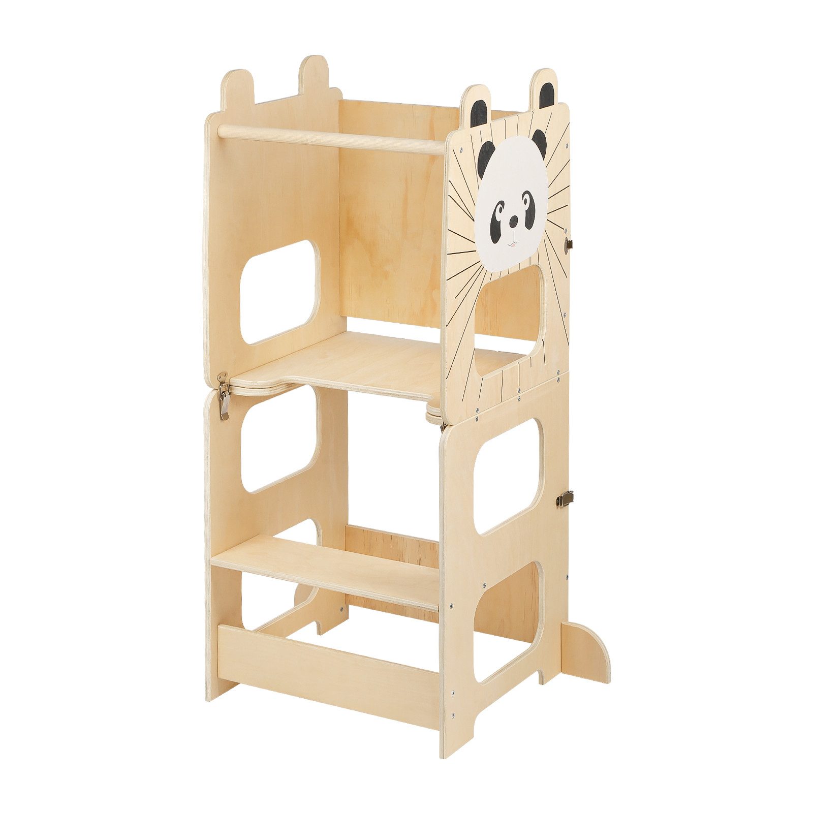 JEOBEST Stehhilfe Kleinkindturm, Lernturm, Stehturm, 3-in-1-Küchenhocker, günstig online kaufen