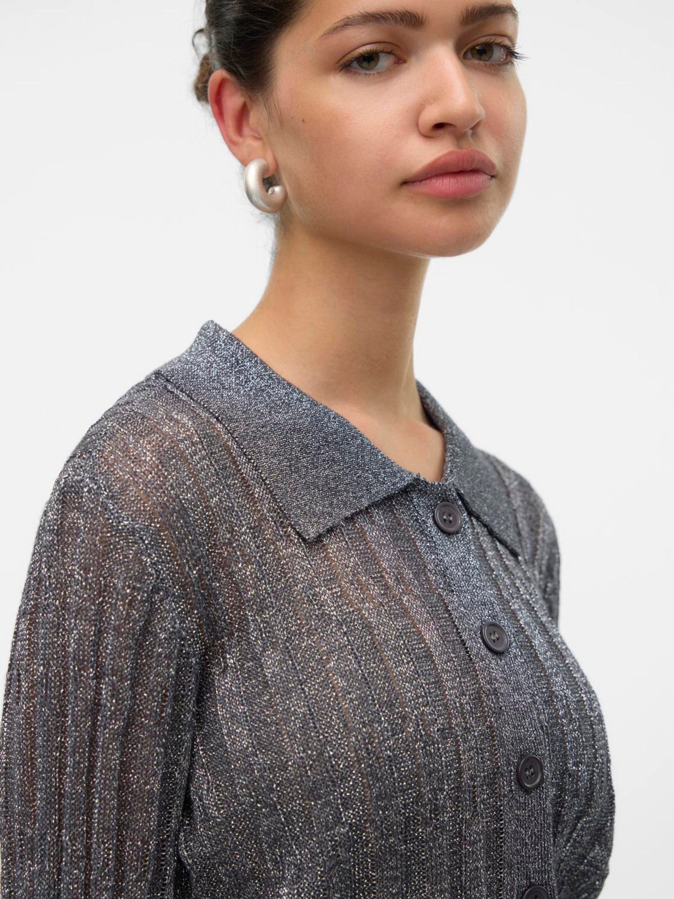 Vero Moda Strickjacke VMMiles (1-tlg) Plain/ohne Details