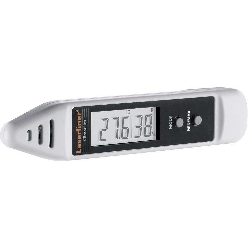 LASERLINER Hygrometer Digitales Hygrometer mit Taupunktangabe 082.034A, Taupunkt-/Schimmelwarnanzeige