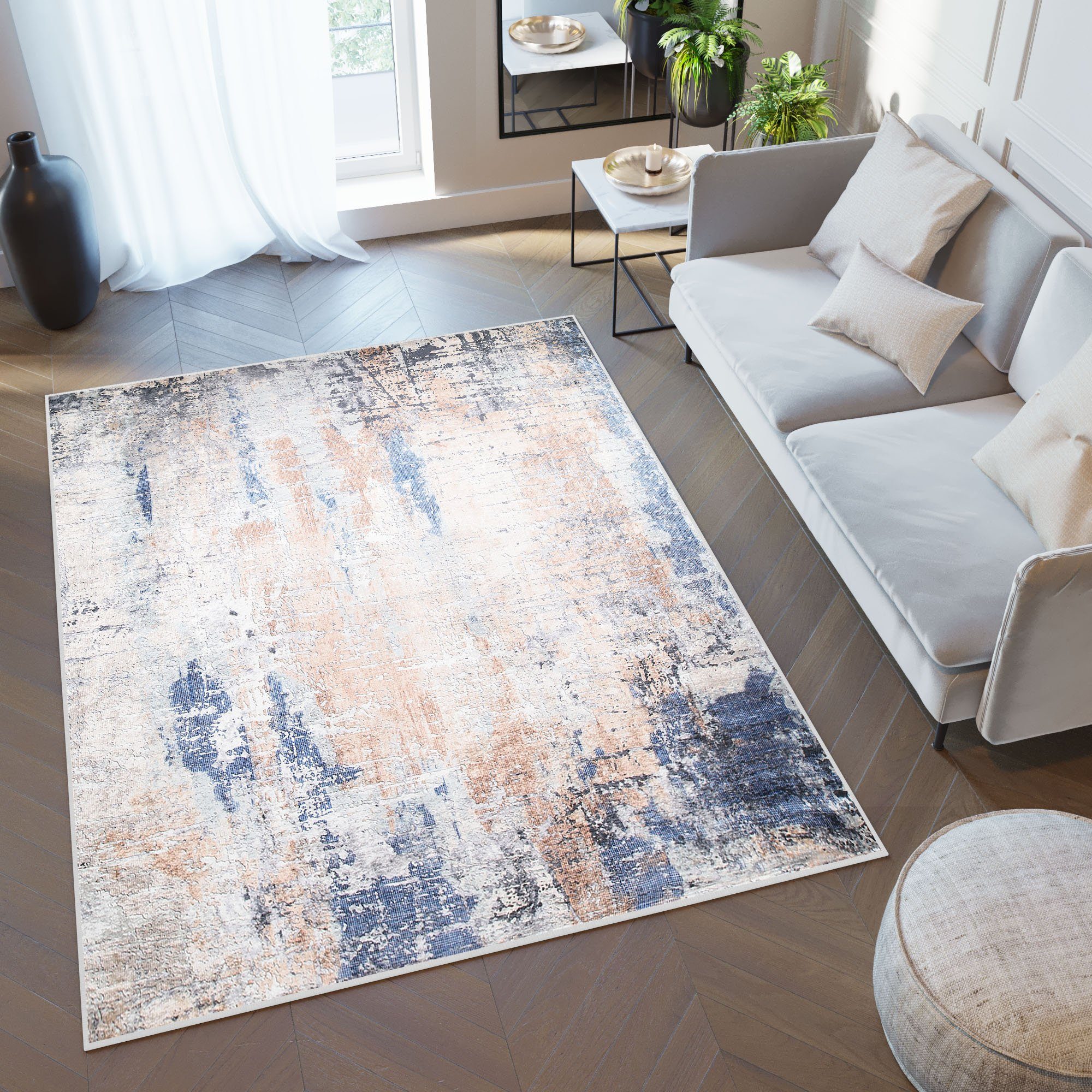 Tapiso Designteppich TOSCANA, rechteckig, Höhe: 6 günstig online kaufen