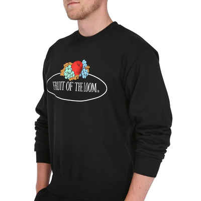 Fruit of the Loom Sweatshirt Sweatshirt mit Vintage-Logo