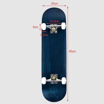 KOMFOTTEU Skateboard Komplettboard