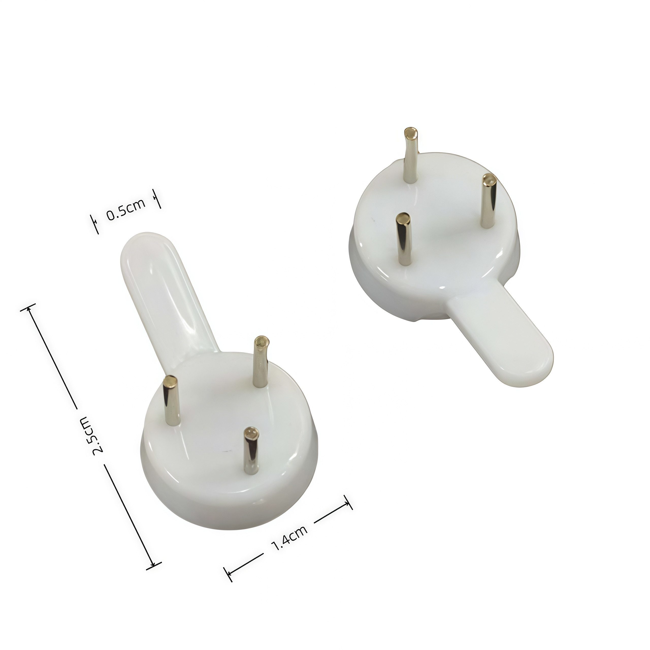 FOUORTUNATE-BEE Wandhaken 100er-Set Unsichtbare Wandhaken für rahmenlose Befestigung, (100-St), Nahtlose Haken und Halterungen für Bilder, Rahmen und Dekoration – Bild 2 von 5