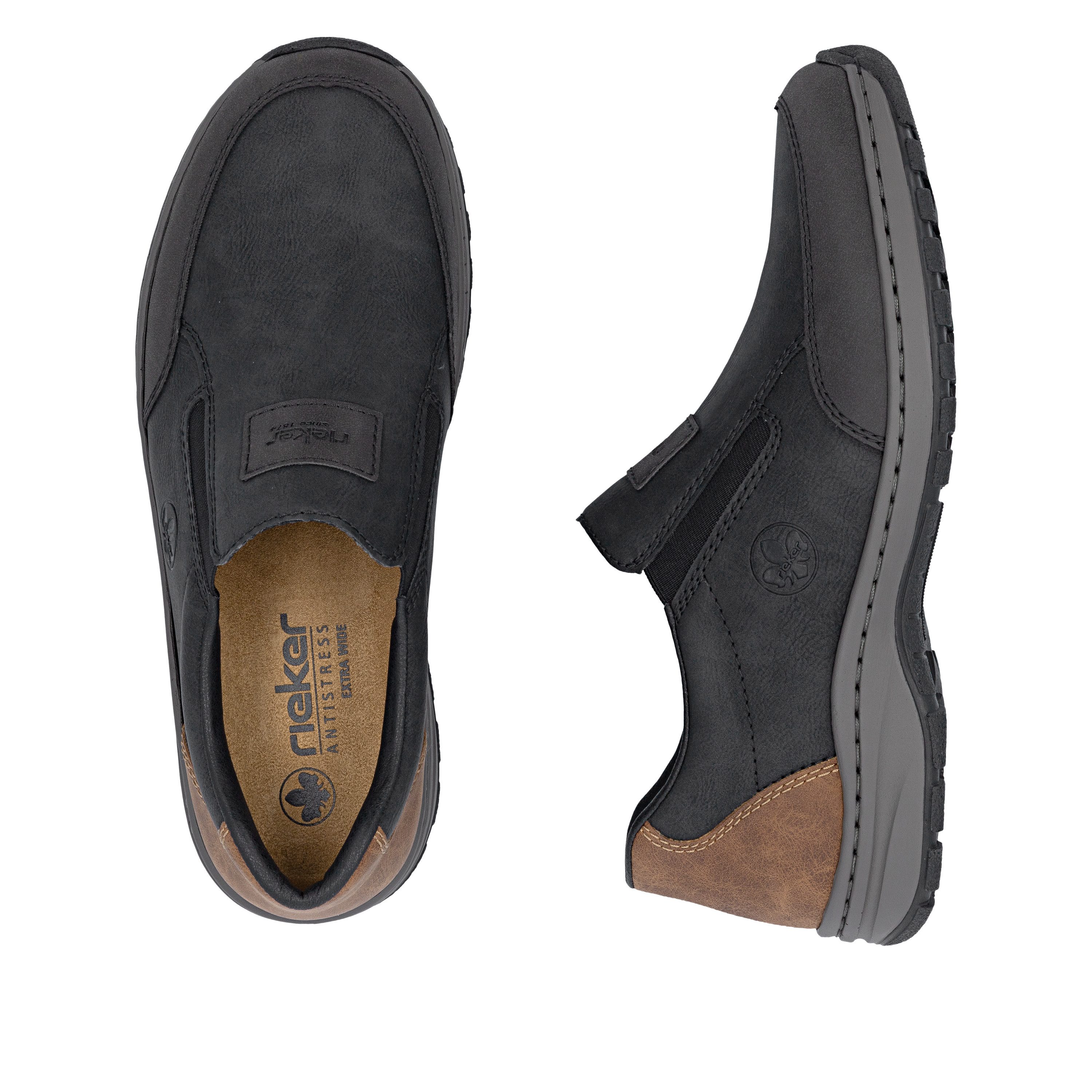 Rieker Slipper Schlupfschuh, Halbschuh, Freizeitschuh in bequemer Weite G (weit)
