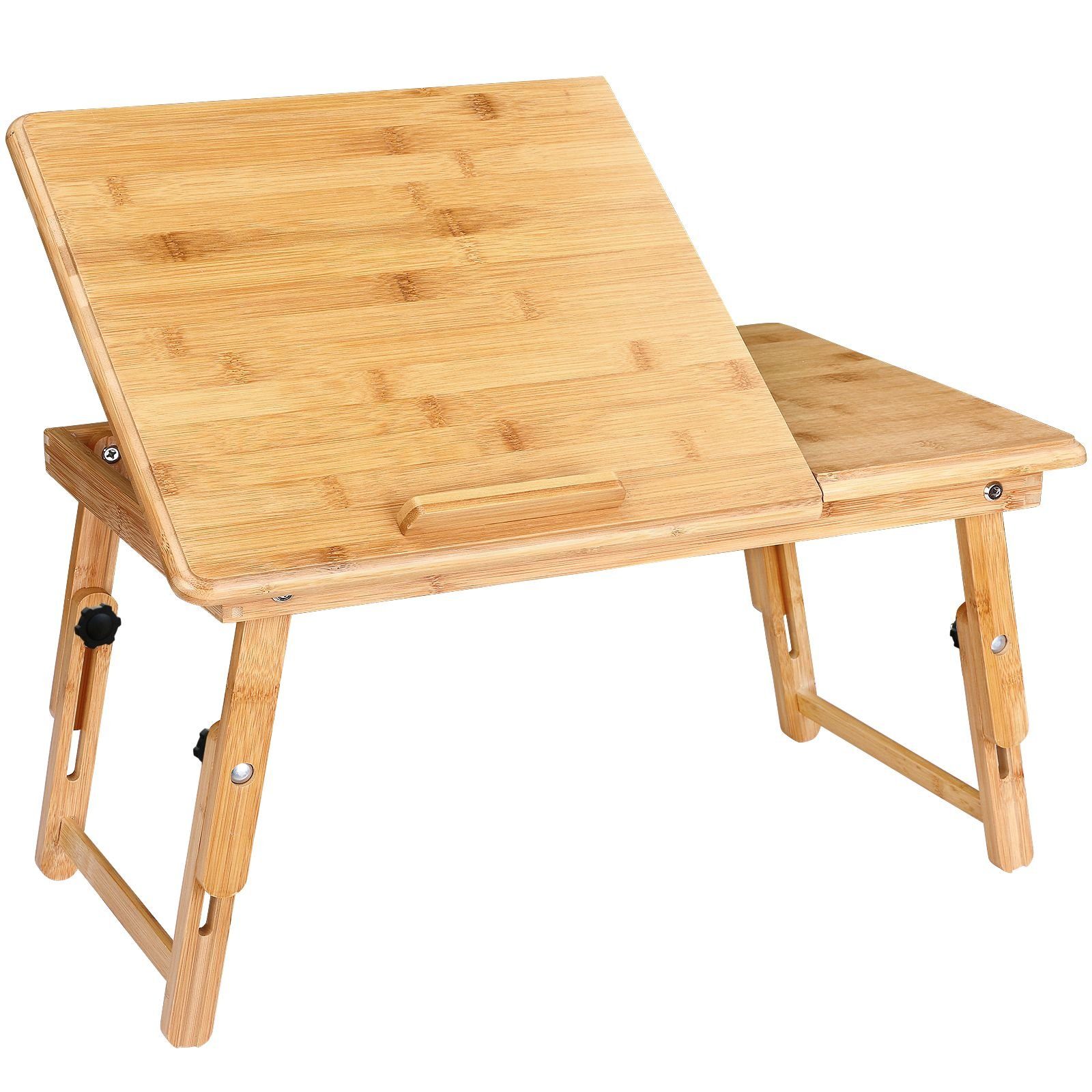 Casaria Laptoptisch (1-St), Frühstückstisch aus Bambus Höhenverstellbar  Betttisch fürs Bett Couch Sofa Laptop Tisch online kaufen | OTTO