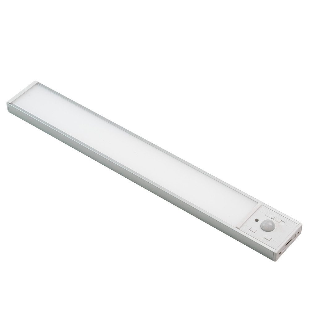 LUXULA LED Unterbauleuchte LUXULA LED Unterbauleuchte 30 cm 3 W CCT einstellbar Silber, LED fest integriert, Farbwechsler