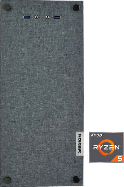 Medion® AKOYA E33005 PC (AMD Ryzen 5 Pro 4650G, 16 GB RAM, 512 GB SSD, Luftkühlung)