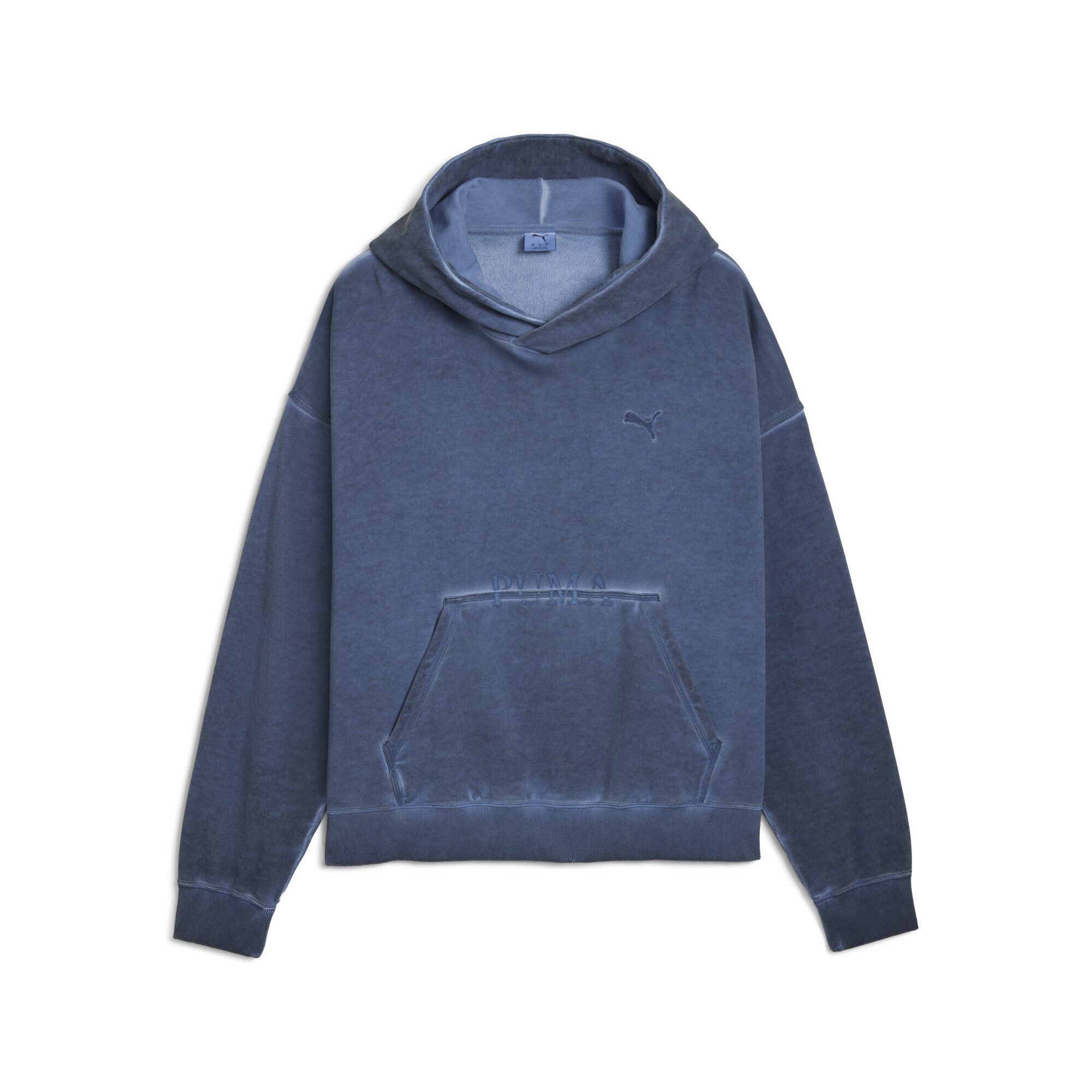 PUMA Kapuzenpullover Washed Out Graphic Boxy Hoodie Erwachsene