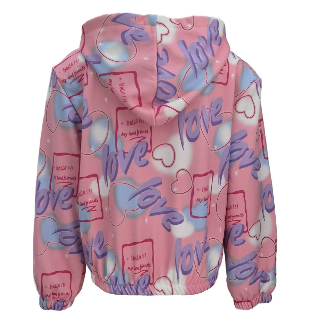 Girls Fashion Blouson Sommerjacke Blouson Mädchen Jacke mit Kapuze MH8145e