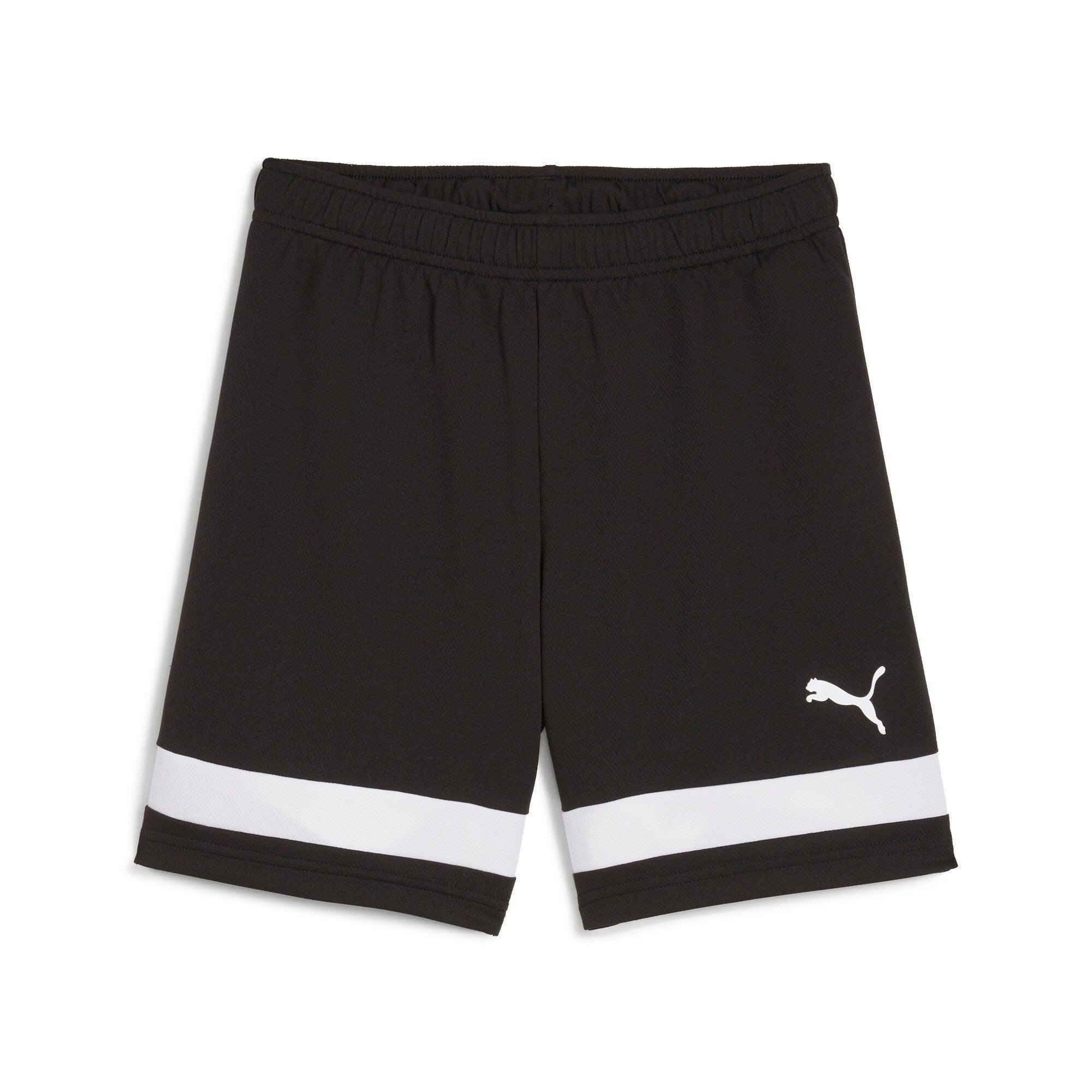 PUMA Trainingsshorts INDIVIDUALRISE SHORTS JR für Jugendliche, mit atmungsaktiven Mesh-Einsätzen, Regular Fit