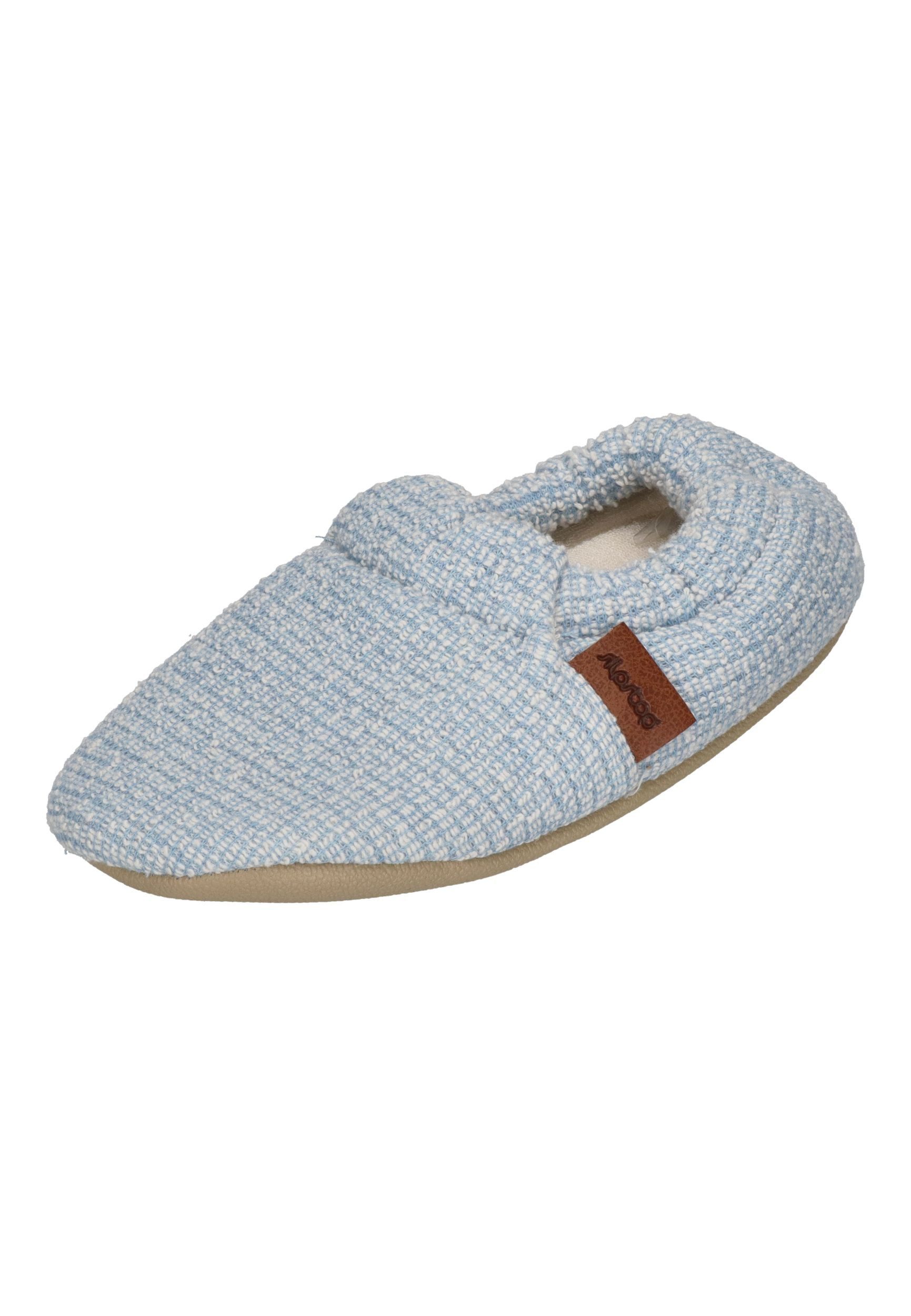 Slipstop ICE BLUE Hausschuh Hellblau Meliert