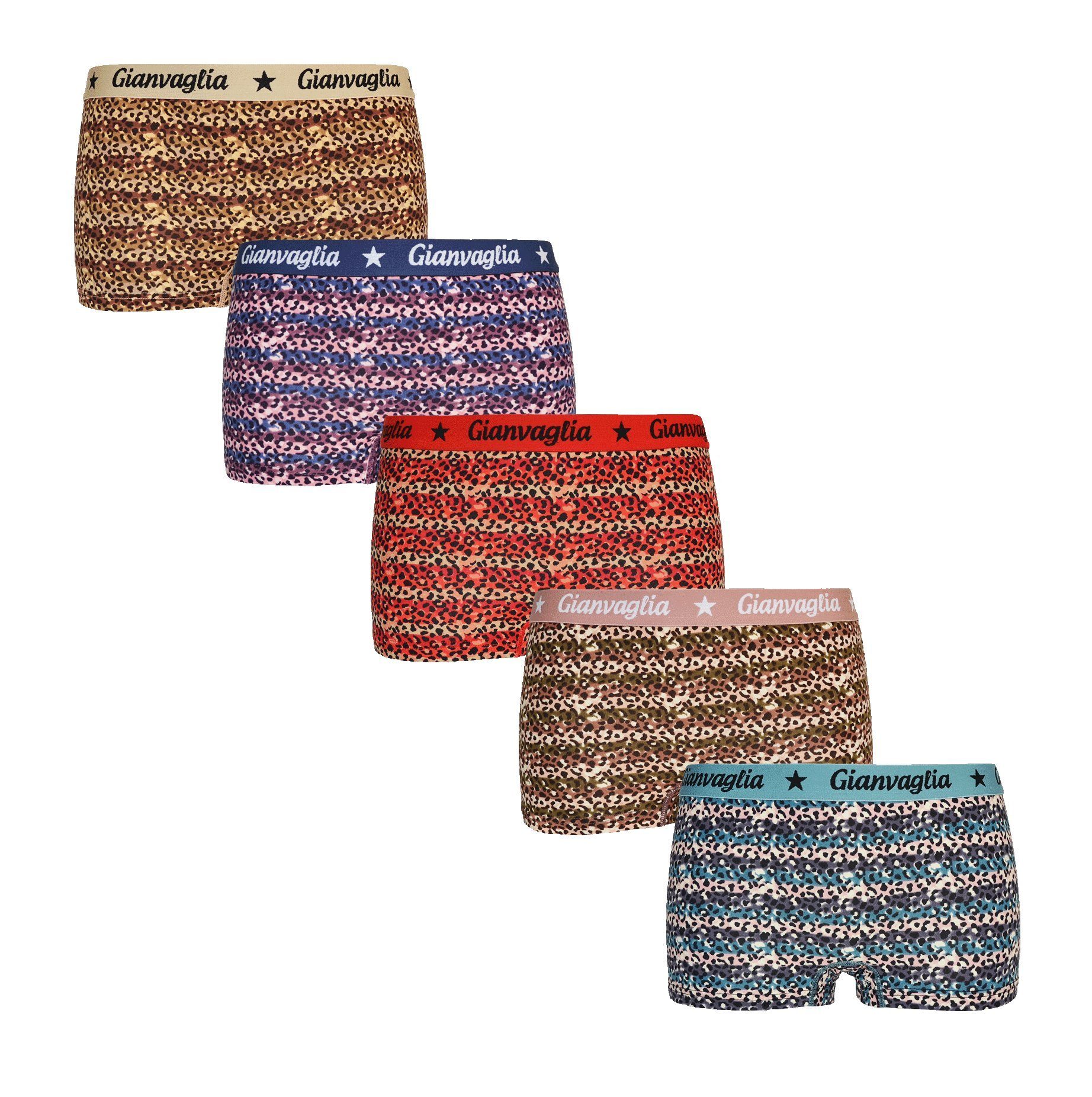 Holland Underwear Panty 5 x Damen Boxershorts Slips Panty Hot Pants Hipster günstig online kaufen