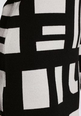 Boysen's Strickkleid mit modischem Grafik-Allover-Muster - NEUE KOLLEKTION
