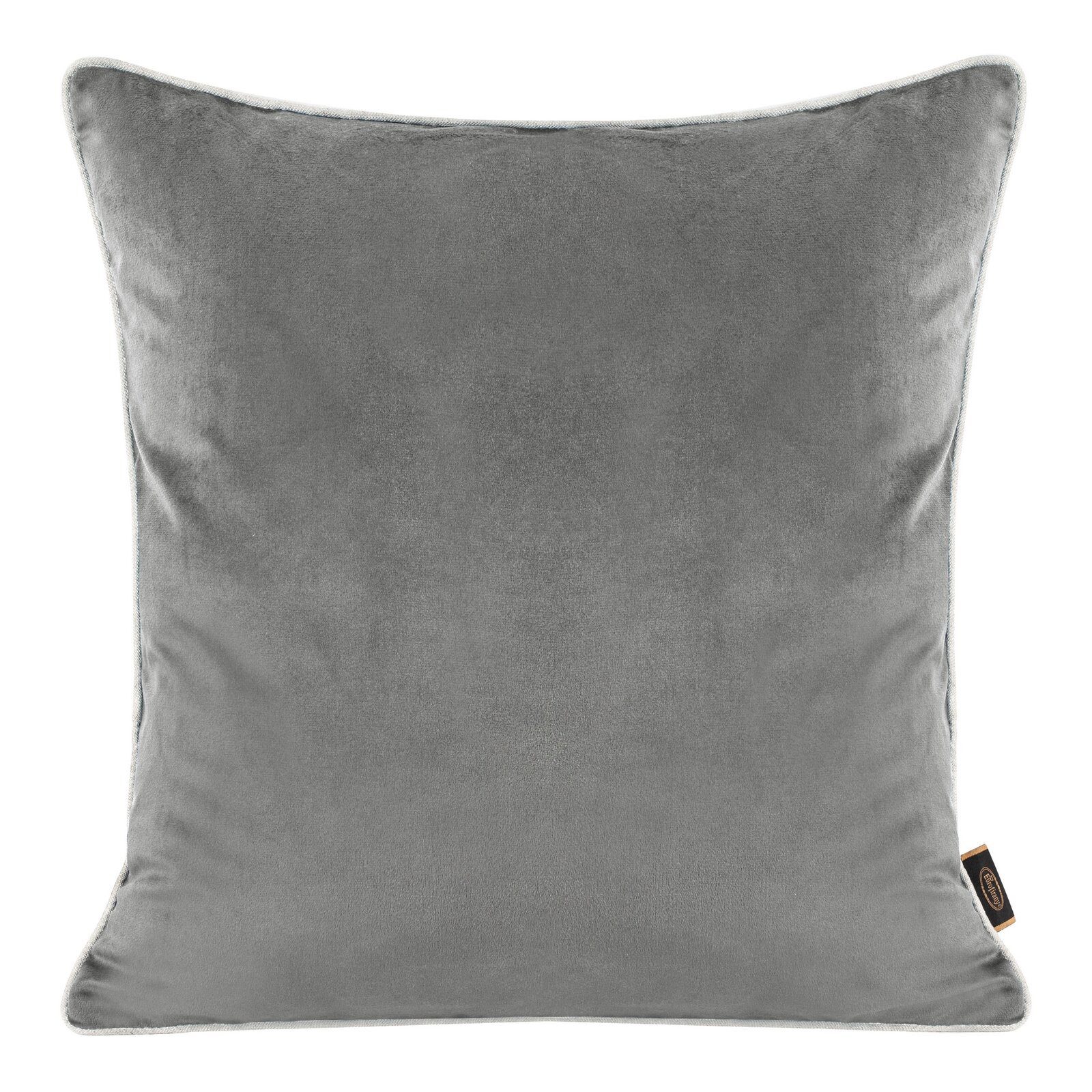 Eurofirany Kissenbezüge VELVET/LEINOPTIK, Wendefunktion Doppelseitge Kissenbezüge 45x45 cm