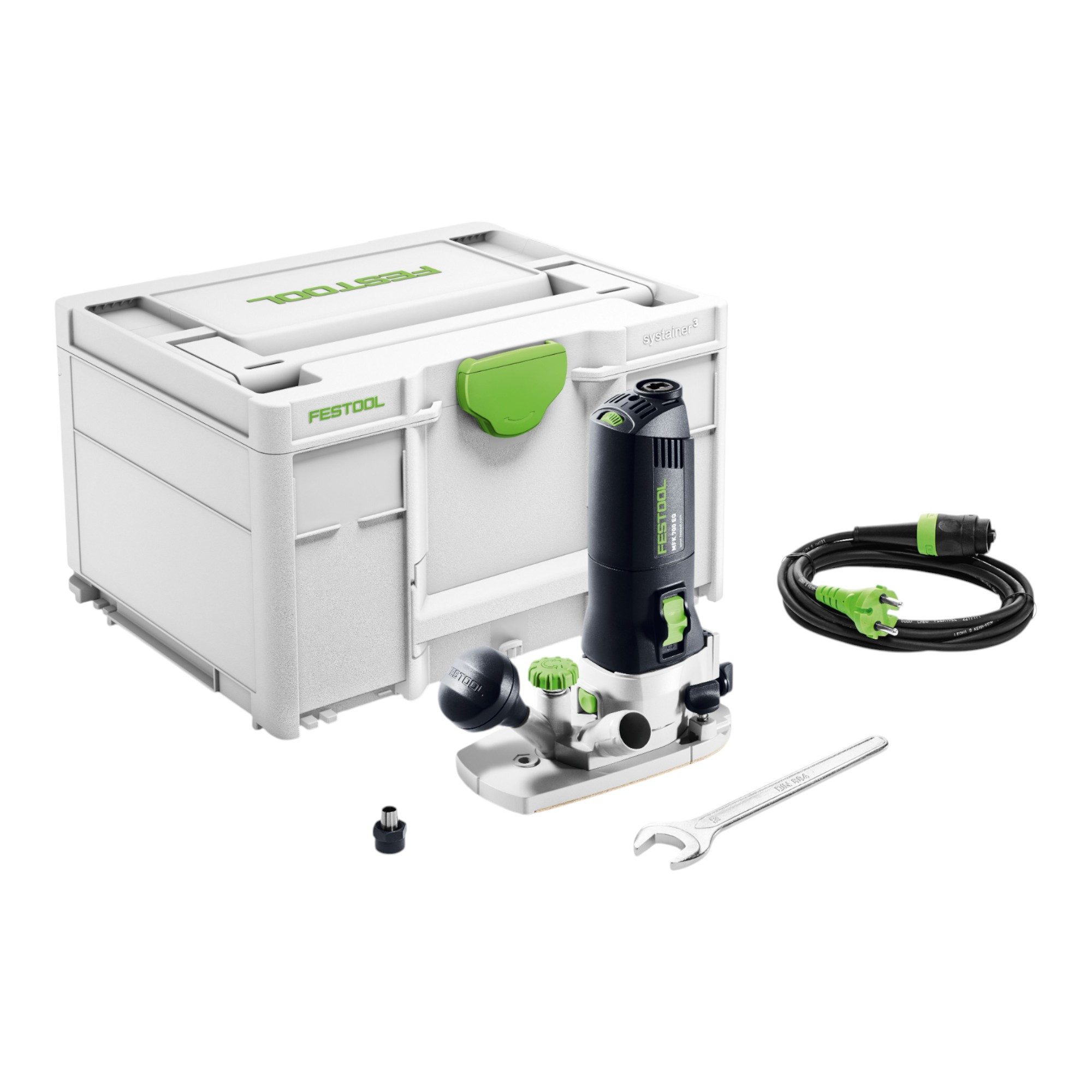 FESTOOL Oberfräse MFK 700 EQ-Plus Modul Kantenfräse 720 Watt 8 mm + Systainer (578715)