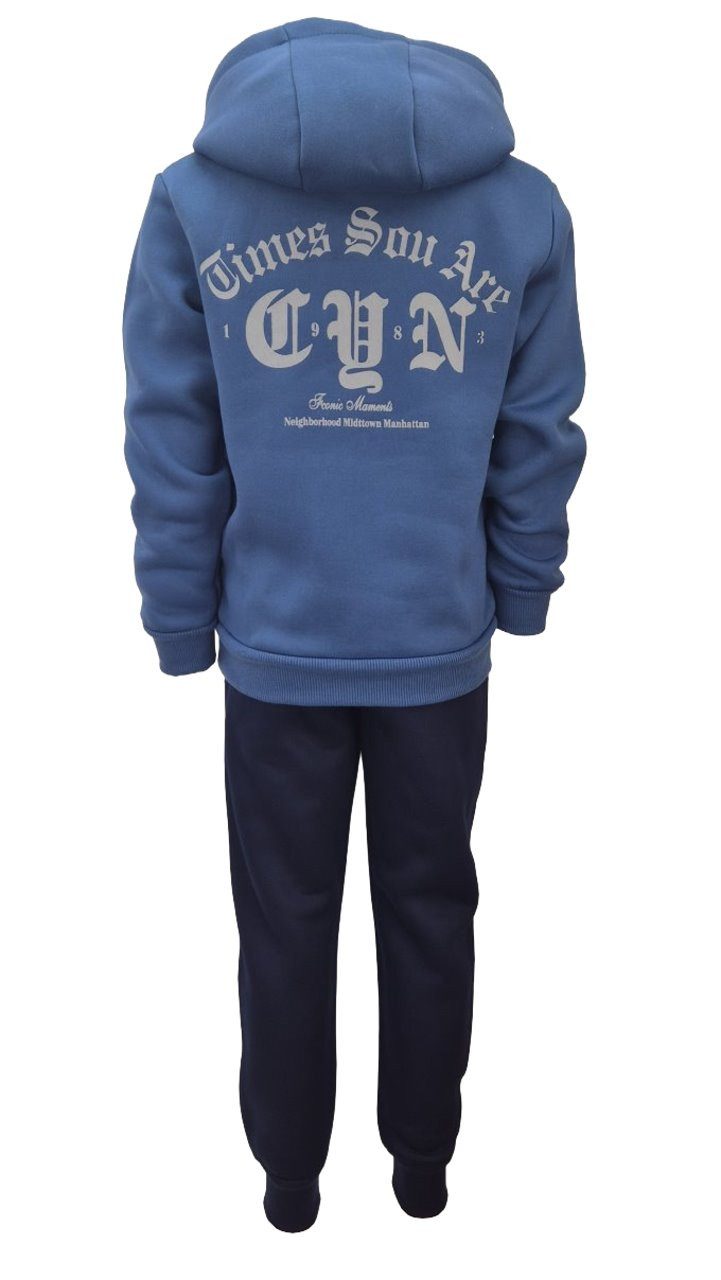 Fashion Boy Jogginganzug warmer Jogginganzug Sport Kinder Freizeitanzug JF561e (Set, Hoodie & Jogginghose) – Bild 4 von 5