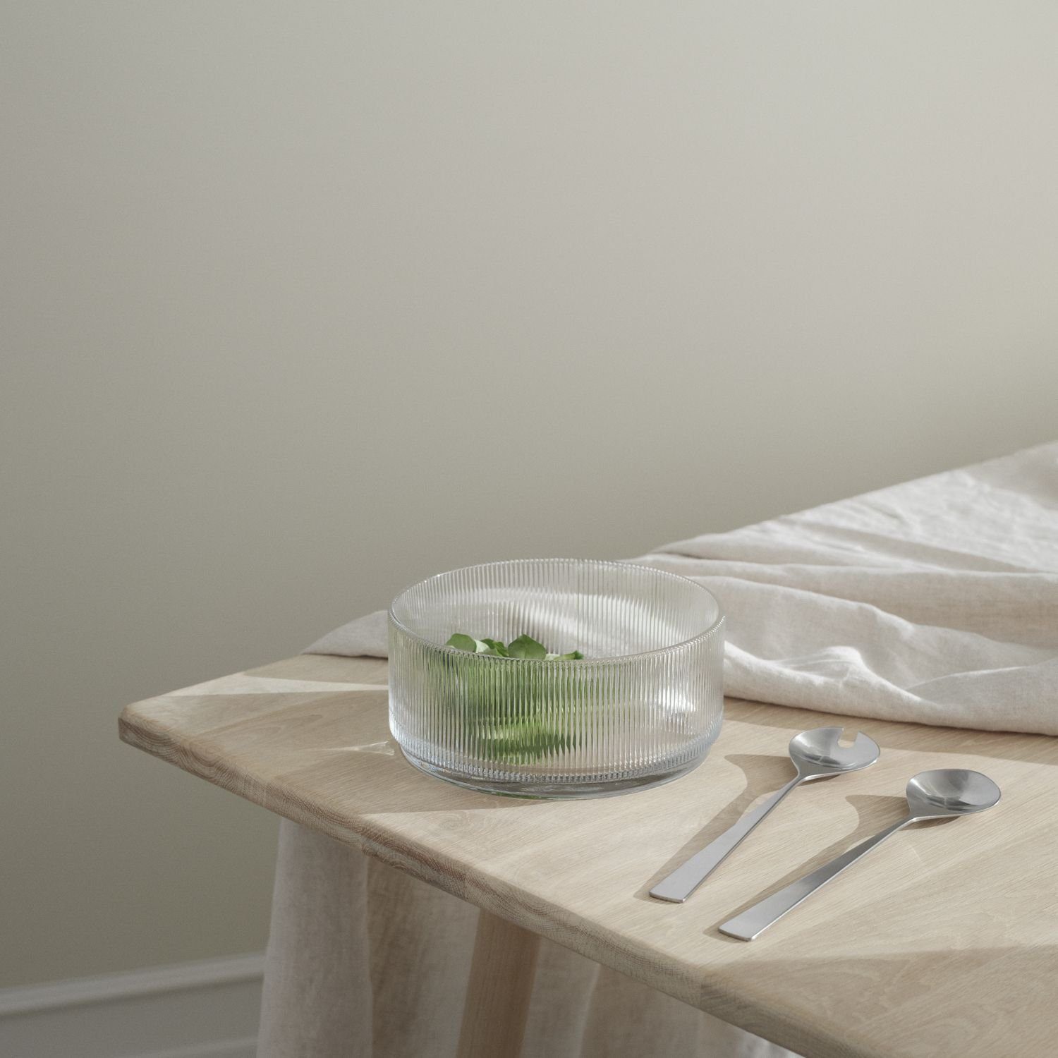 Stelton Servierschale Pilastro Klein, Glas