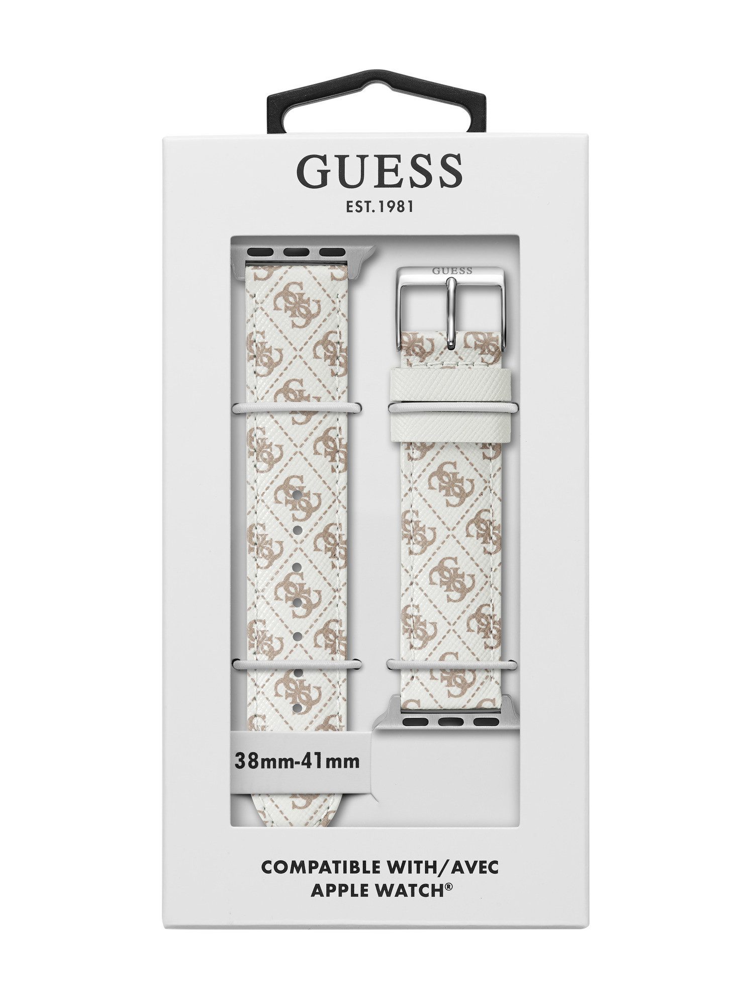 Guess Uhrenarmband GUESS APPLE BAND, Armband: 100% Leder günstig online kaufen
