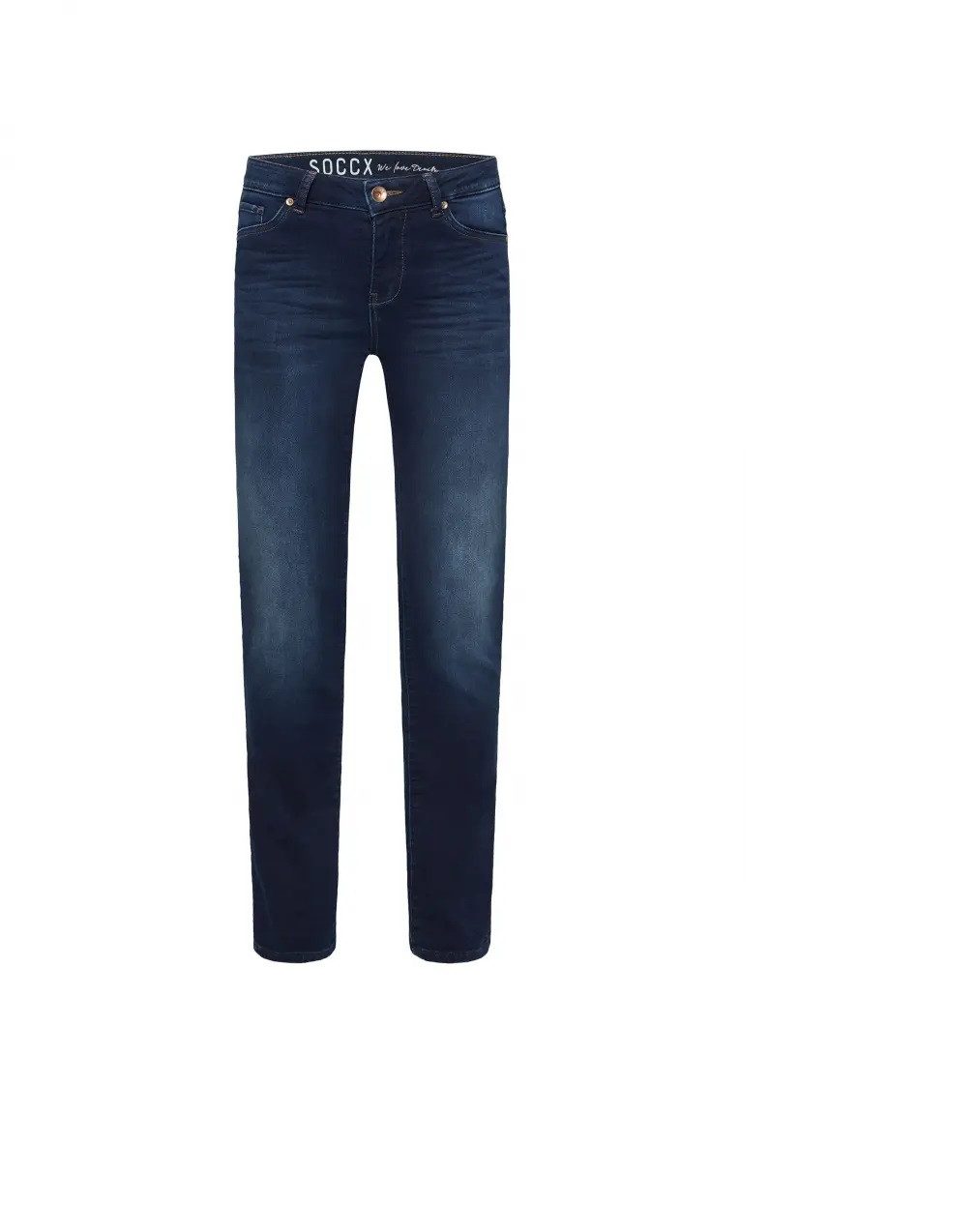 Bequeme Jeans Damen Jeans RO:MY Regular Fit dark indigo jogg