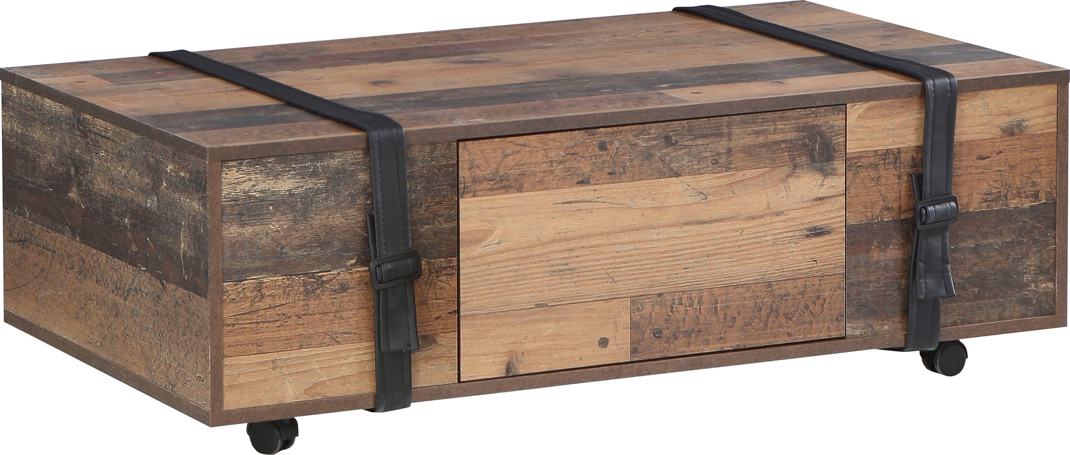 FORTE Couchtisch Couchtisch Fobya, auf Rollen, Breite ca. 110 cm