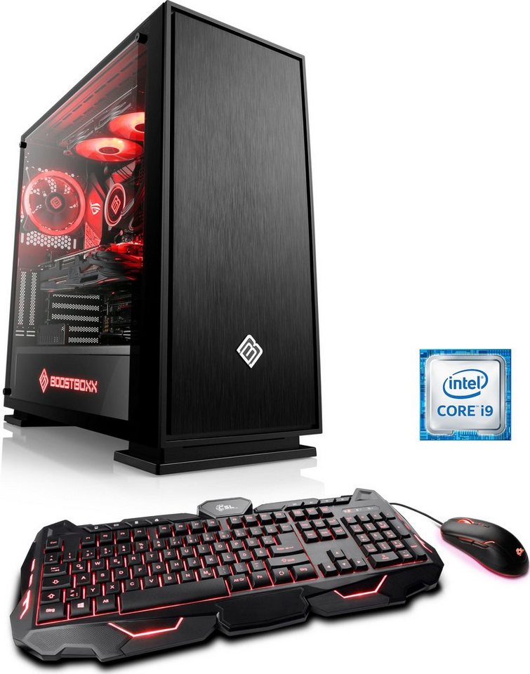 CSL HydroX T9334 Gaming-PC (Intel Core i9 9900KF, RTX 3070, 32 GB RAM, 1000 GB  SSD, Wasserkühlung)