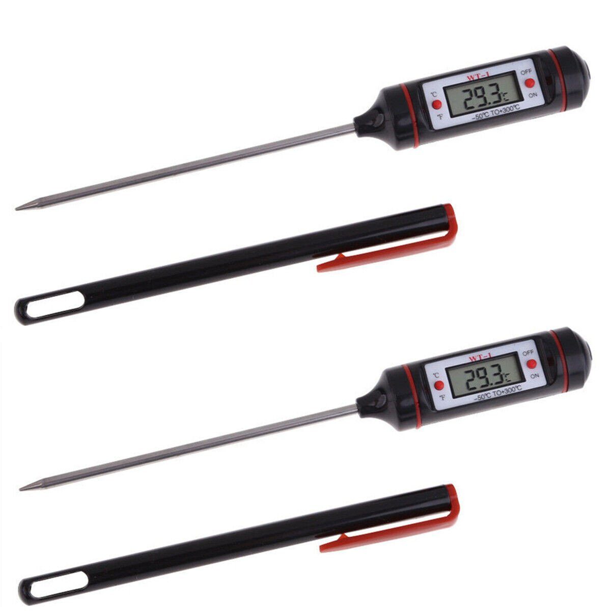 Kochthermometer Digital LCD Thermometer Bratenthermometer Fleischthermometer