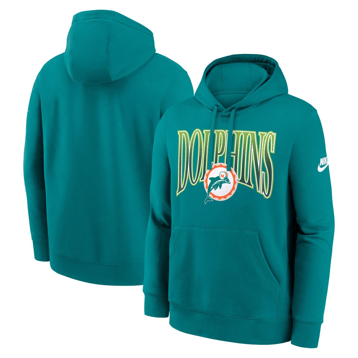 Nike Kapuzenpullover Nike Hoodie Miami Dolphins Nike Rewind Club Hoodie